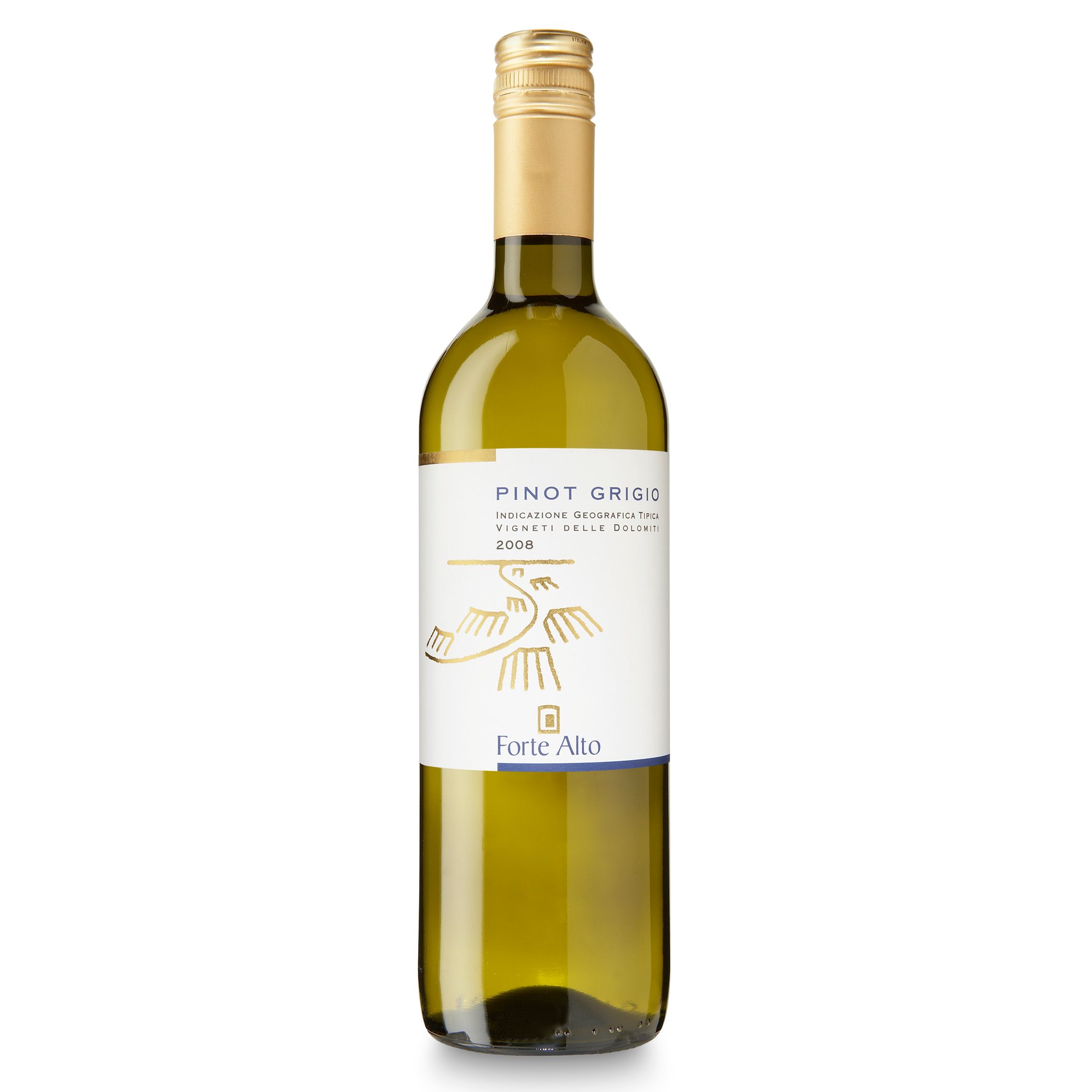 Forte Alto Pinot Grigio 2010 Vigneti Delle Dolomiti, Italy