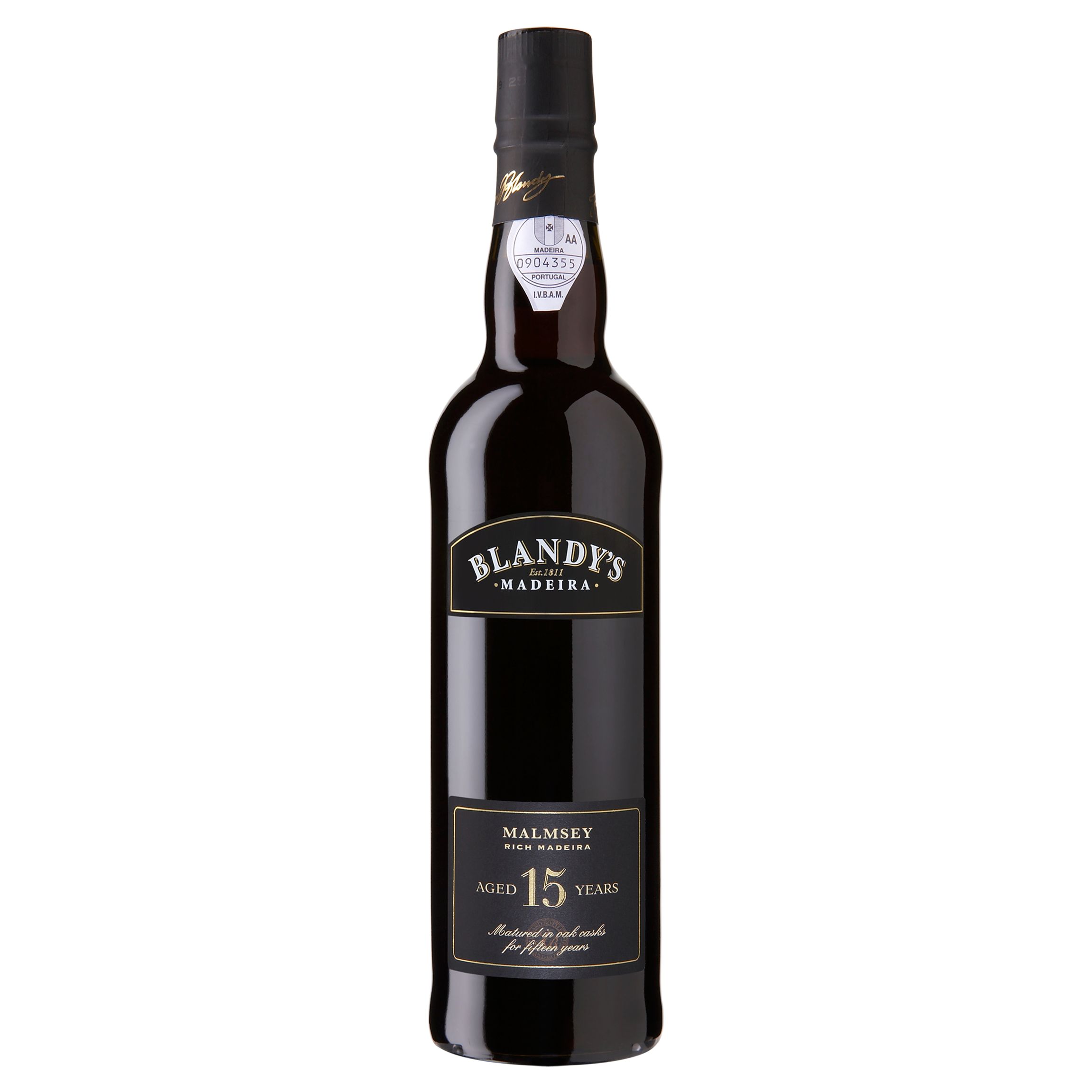 Blandy's 15-Year-Old Malmsey Madeira, 50cl at John Lewis