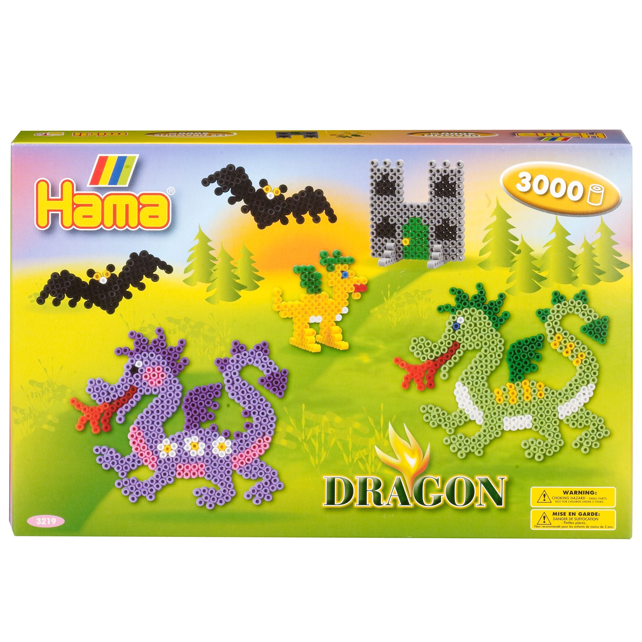 Hama Dragon Kits, 3000 Beads