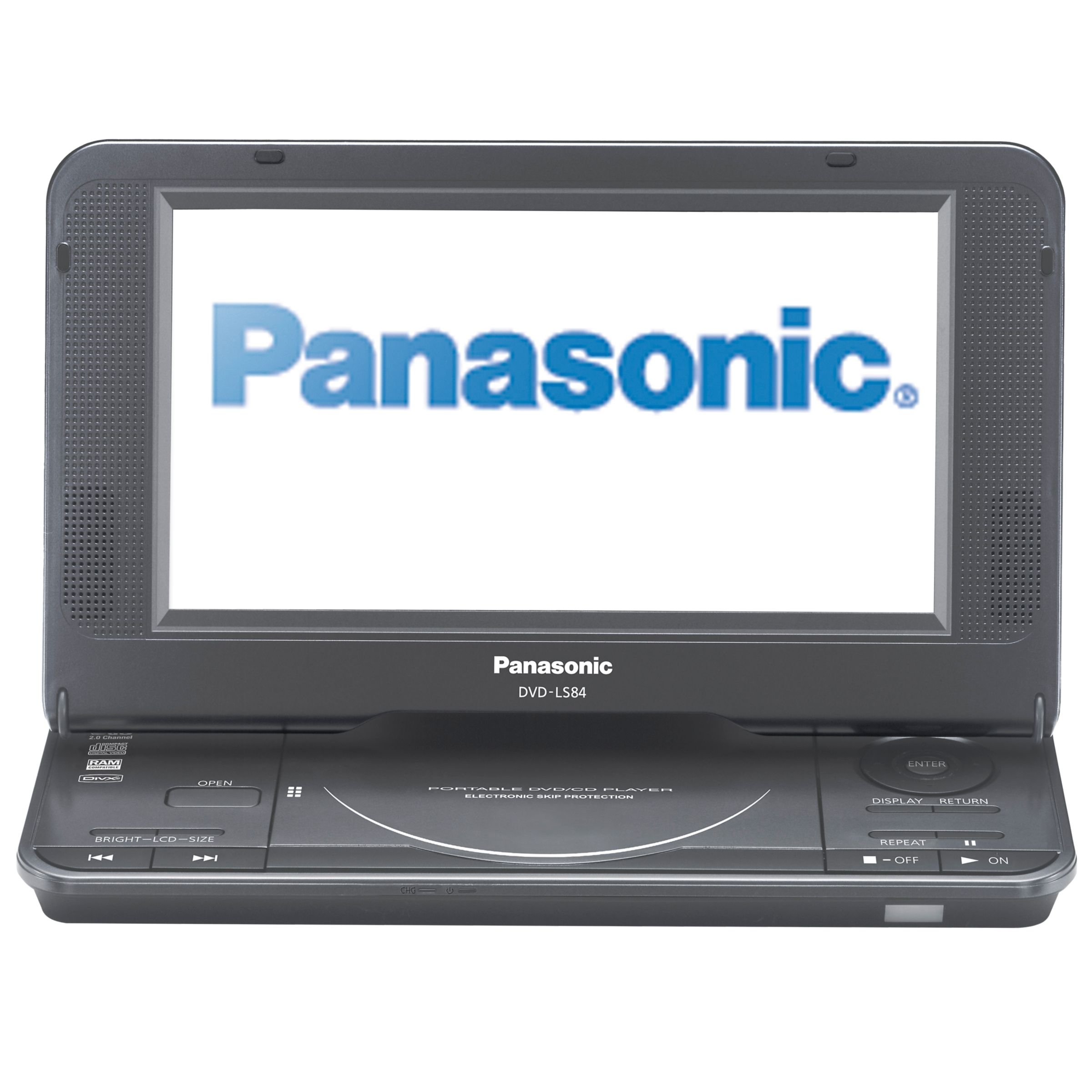 Panasonic DVDLS84EB-K Portable LCD DVD Player, 8 Inch