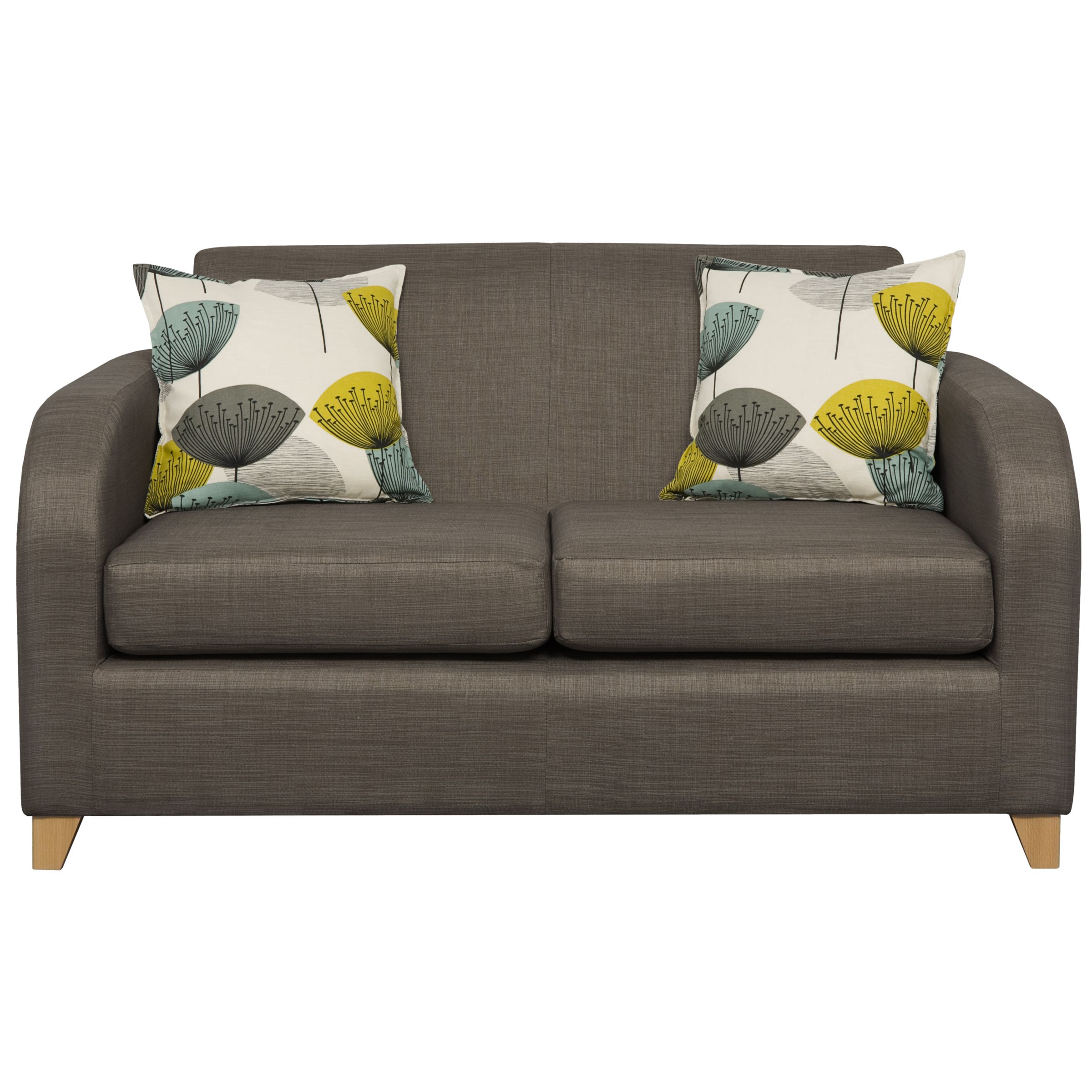 John Lewis Mezzo Small Sofa, Slate/ Dandelion Clocks, Chaffinch at John Lewis