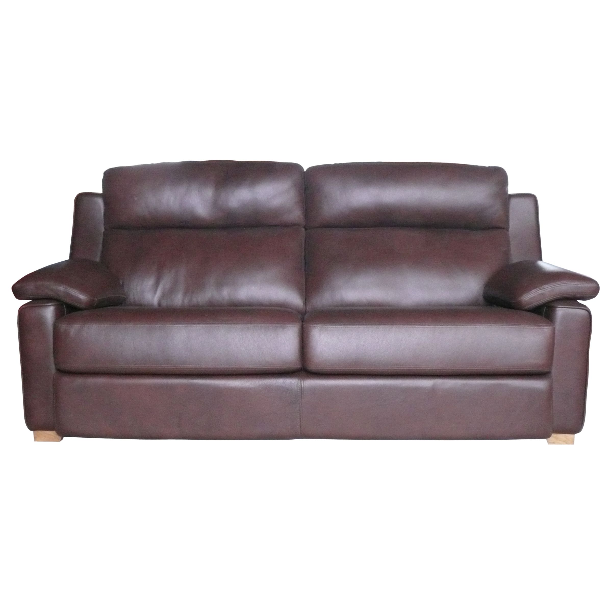 John Lewis Salamanca Large Sofa, Conker / Dark Leg