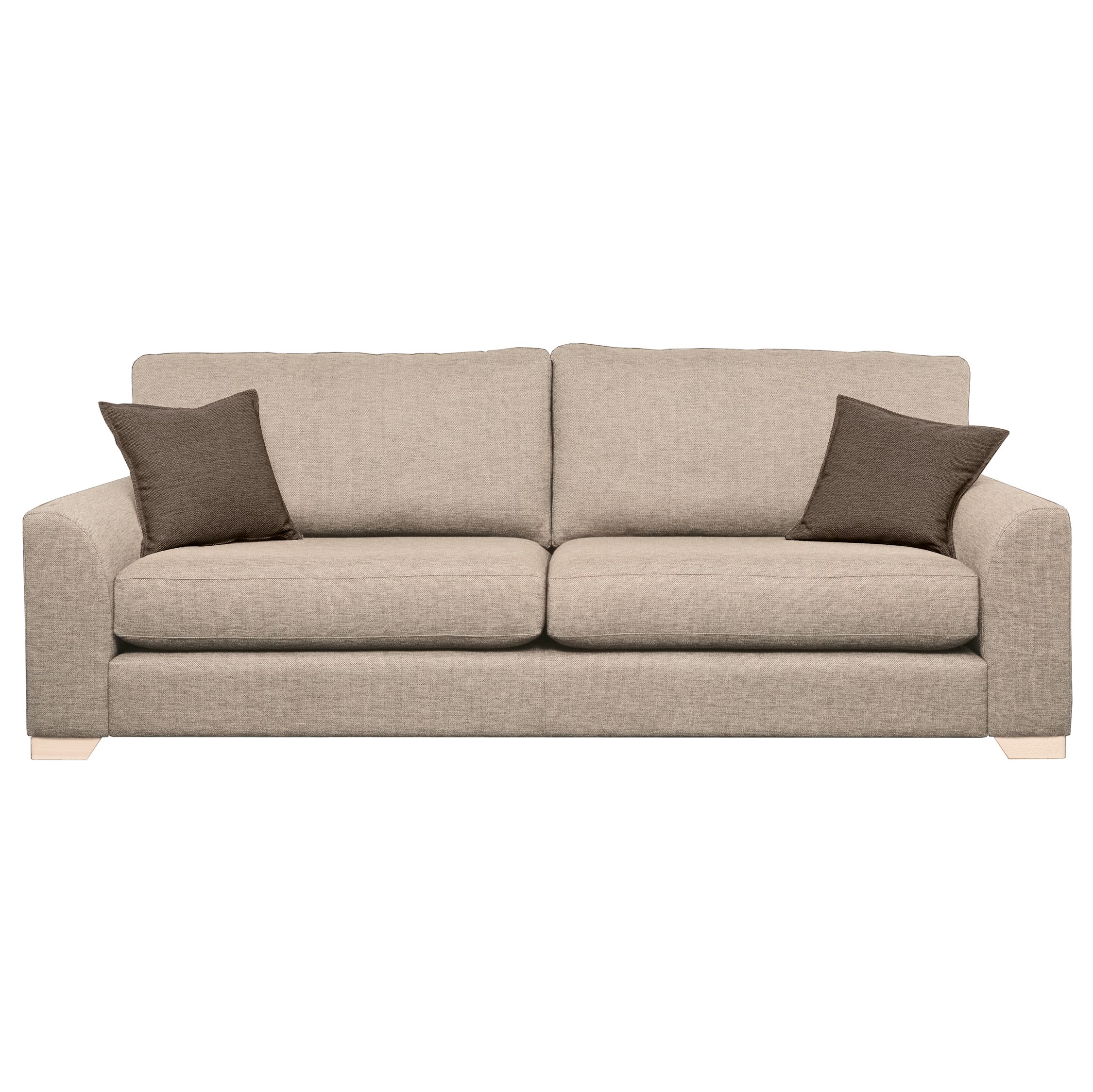 John Lewis Trieste Grand Sofa, Mushroom at JohnLewis