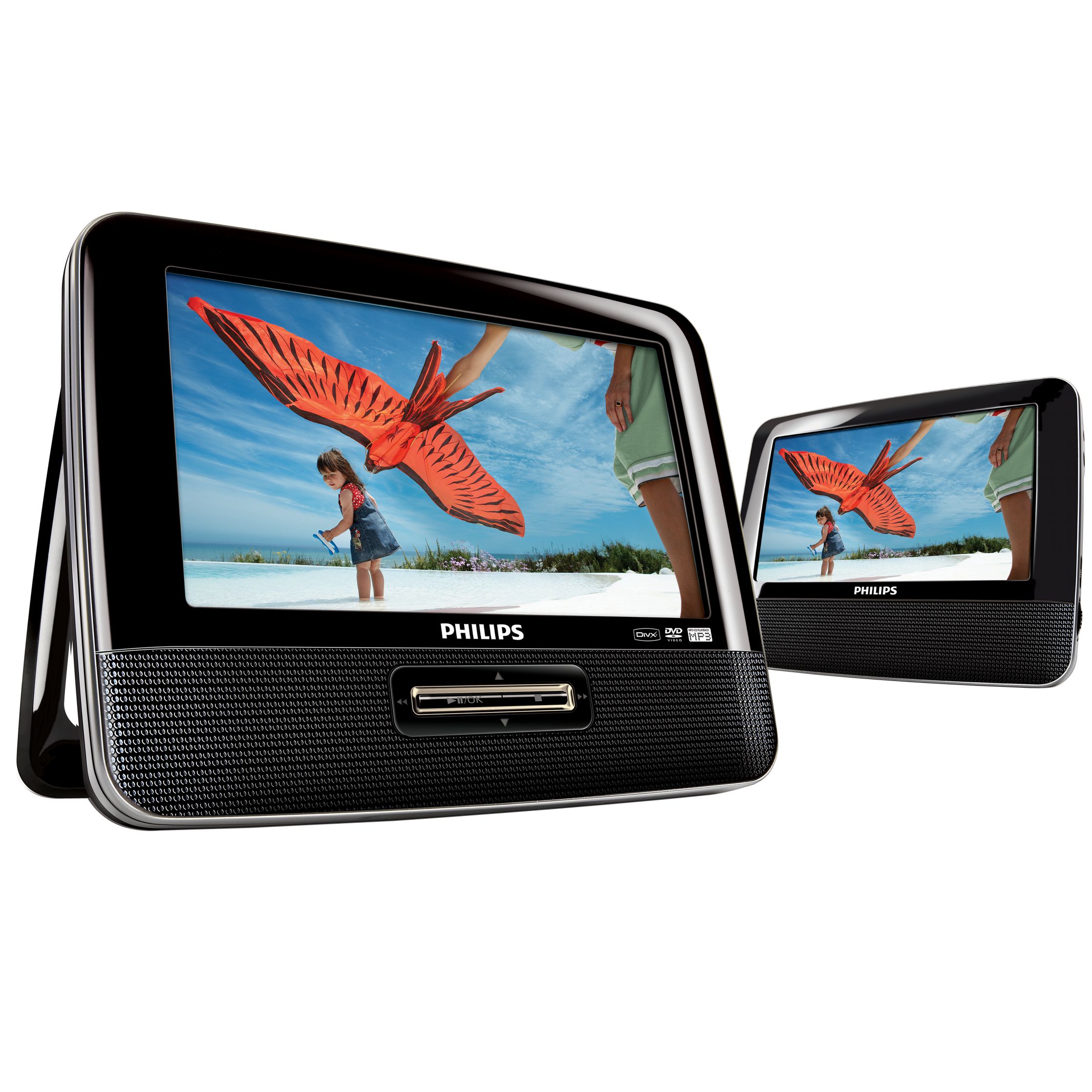 Philips PET7402D Portable LCD DVD Player, 7 Inch