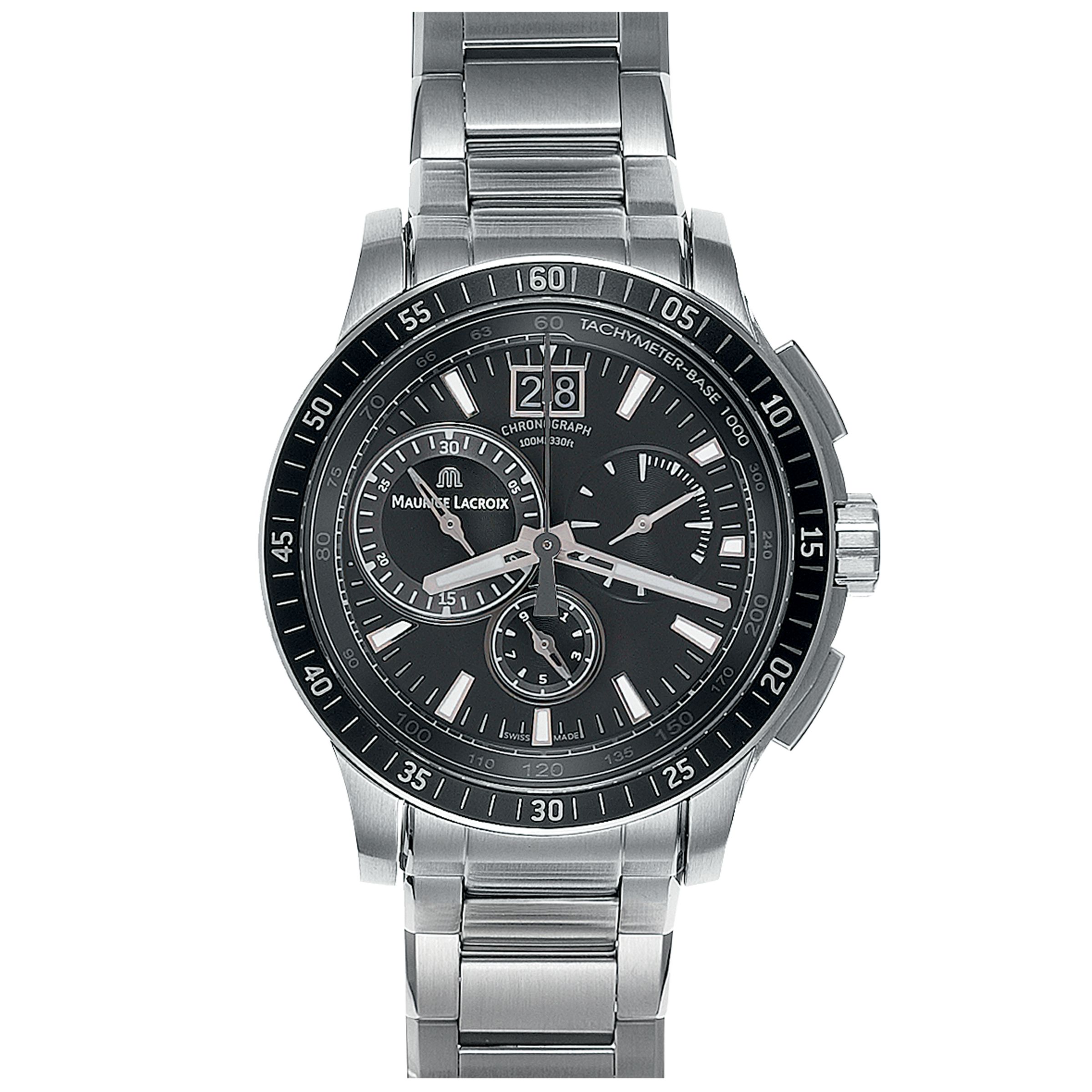 Maurice Lacroix Miros Men's Titanium Chronograph Watch