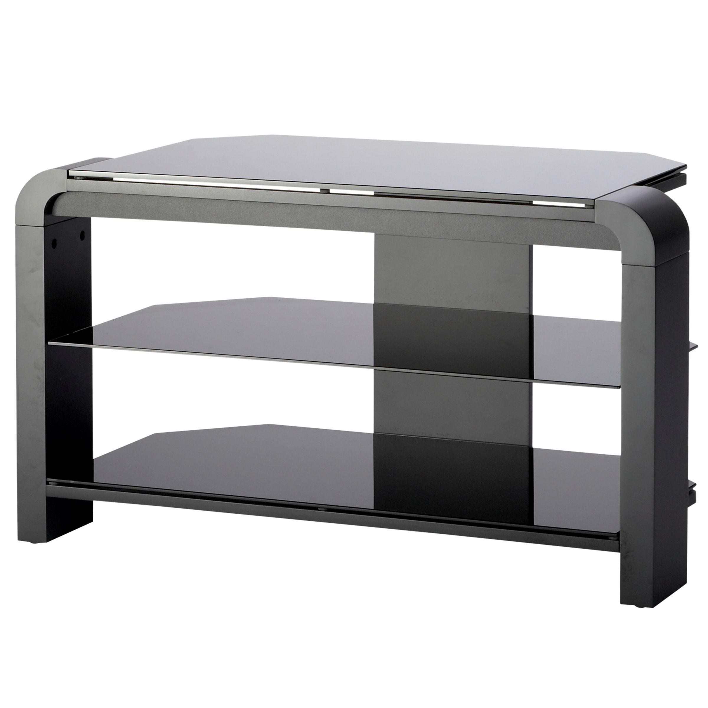 JL80/3B/W-09 Television Stand, Black