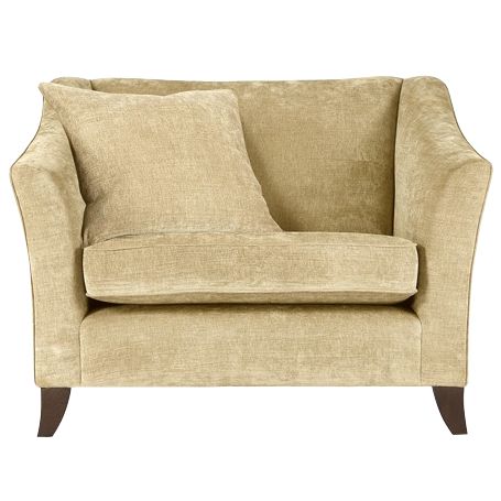 John Lewis Lucca Snuggler Sofa, Buttermilk