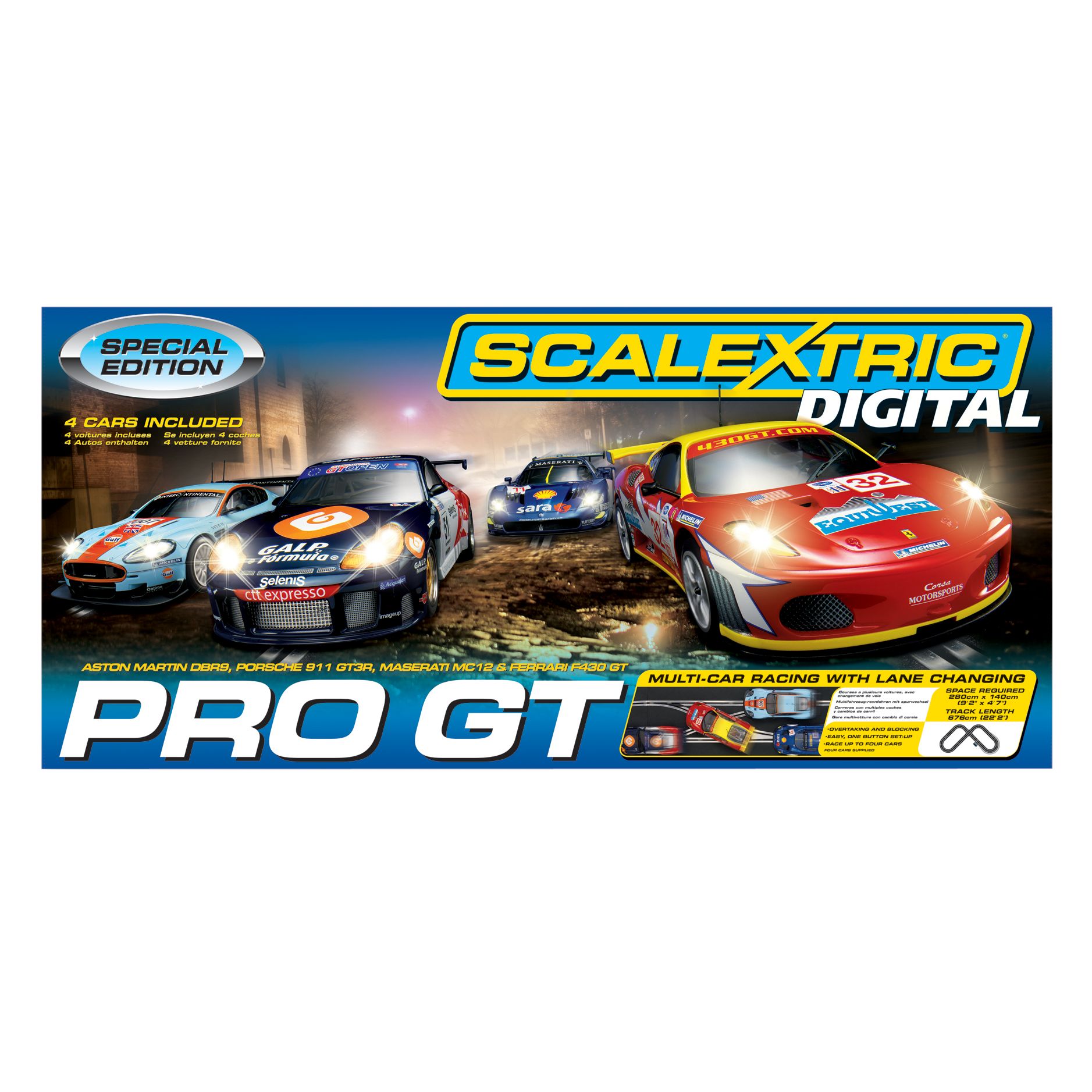 Scalextric Digital Pro GT Special Edition Race Track