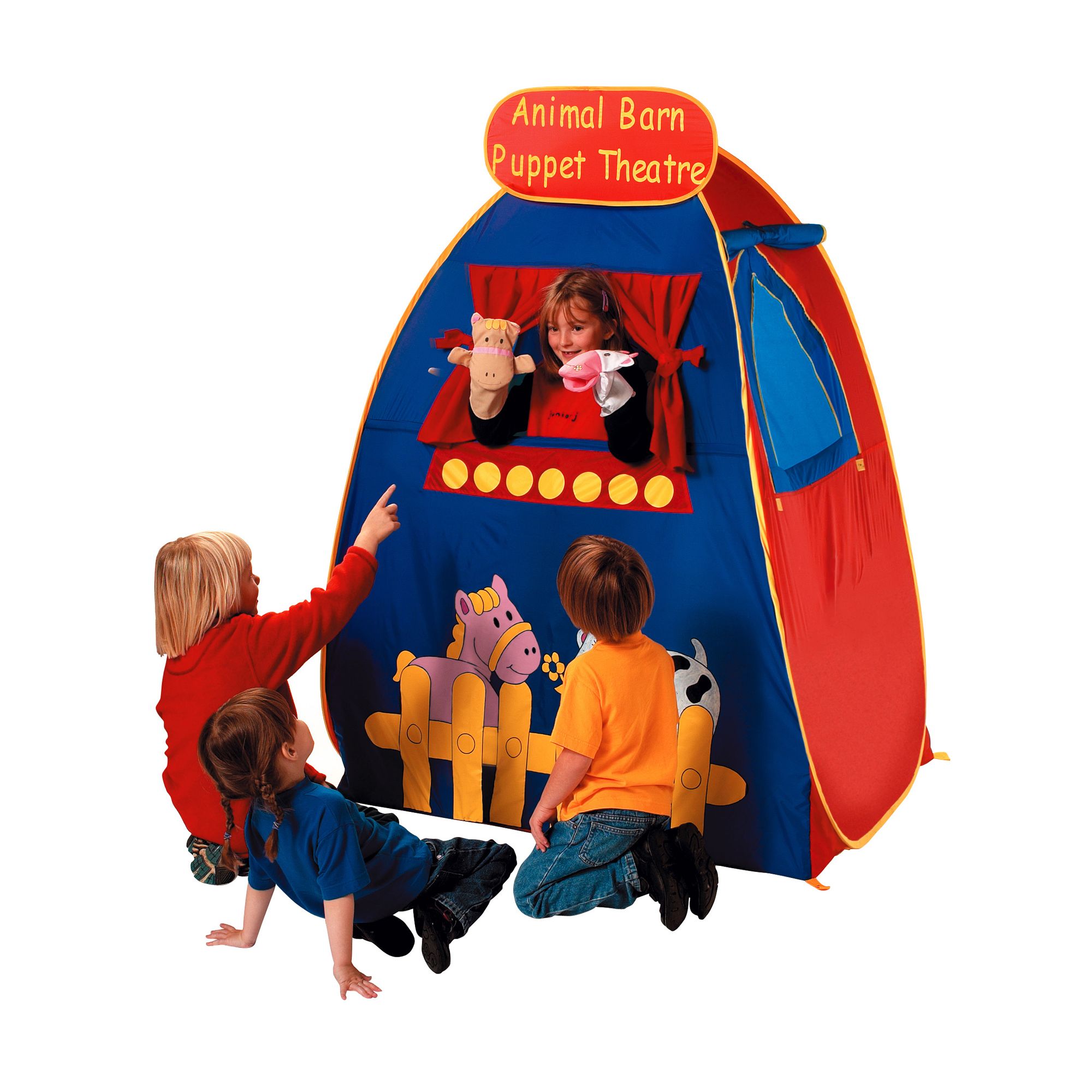 Animal Barn Puppet Pop Up Theatre