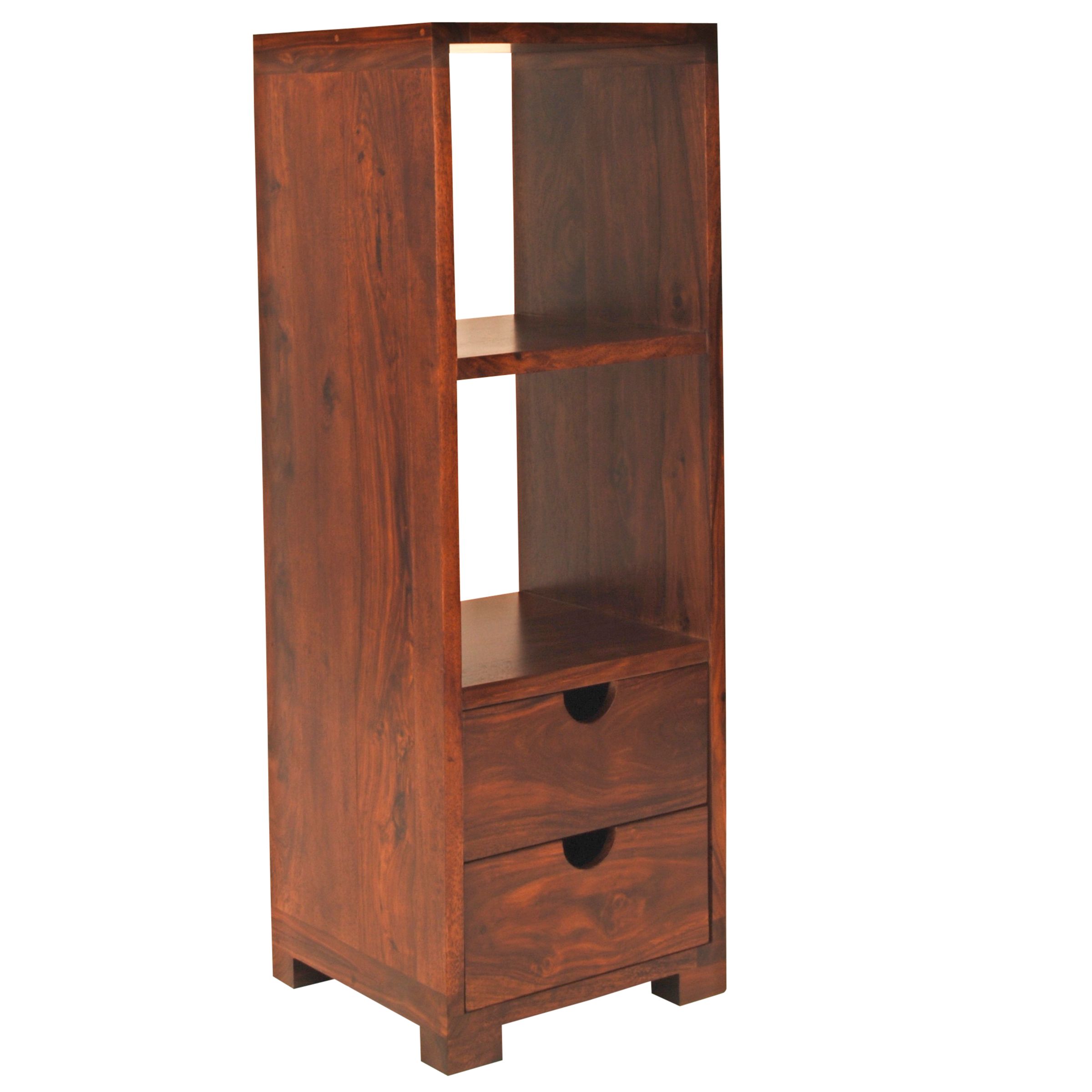 Stowaway Single 2 Drawer Bookcase