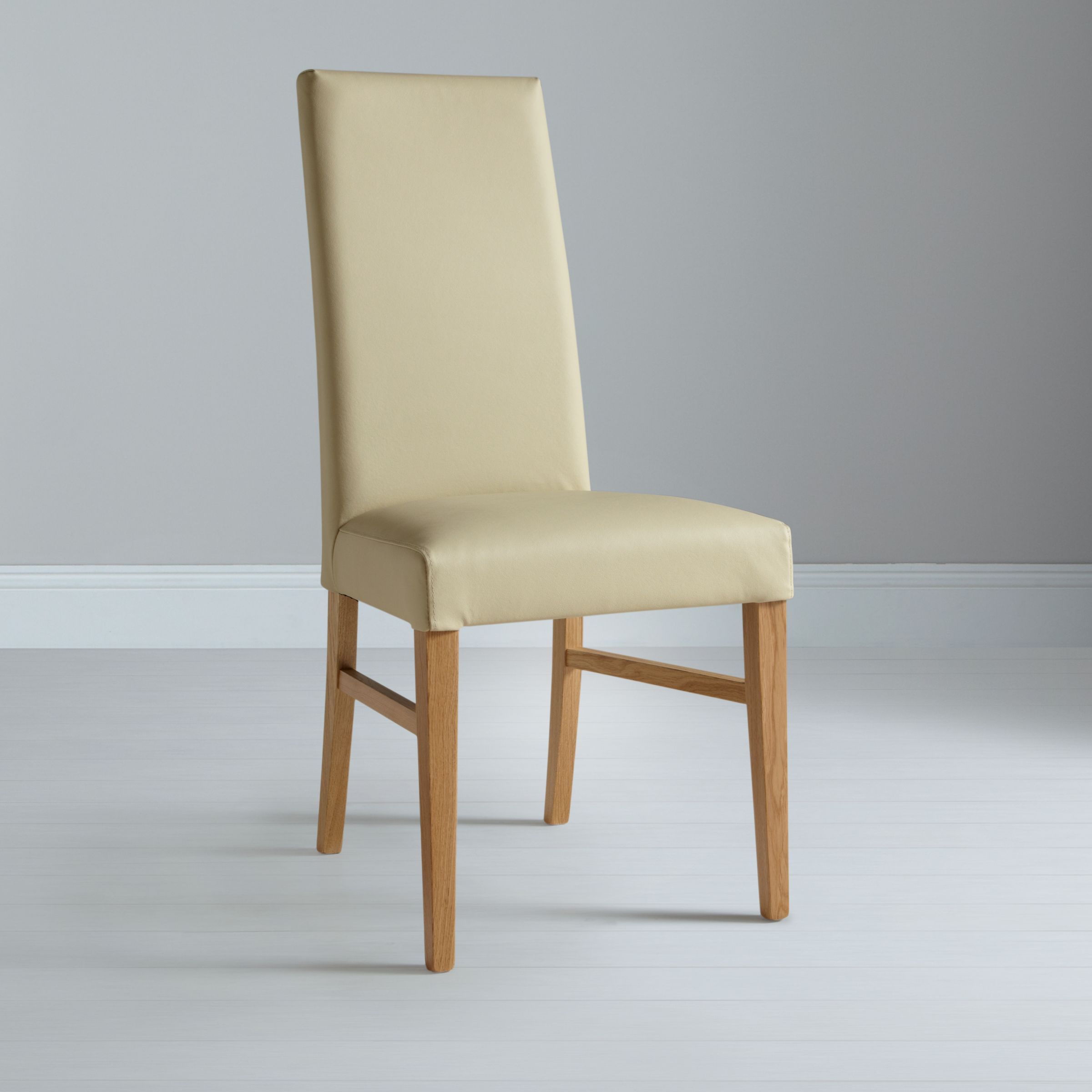 John Lewis Vanessa Cream Leather Chair