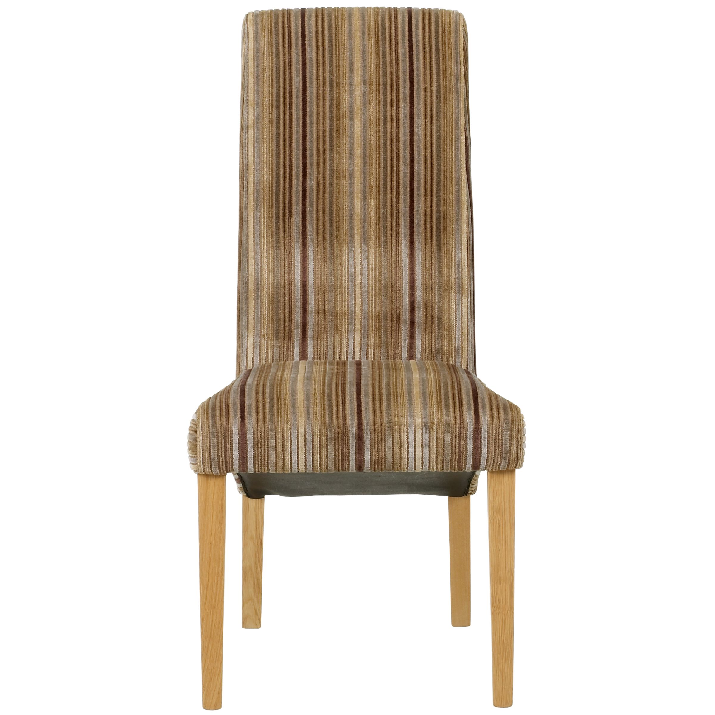 Patricia Natural Stripe Fabric Chair at John Lewis