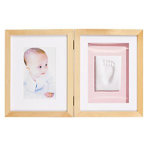 Baby Prints Desktop Frame, Natural