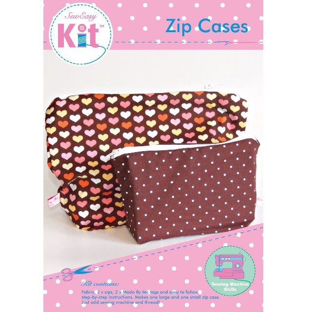 Sew Easy Zip Cases Kit