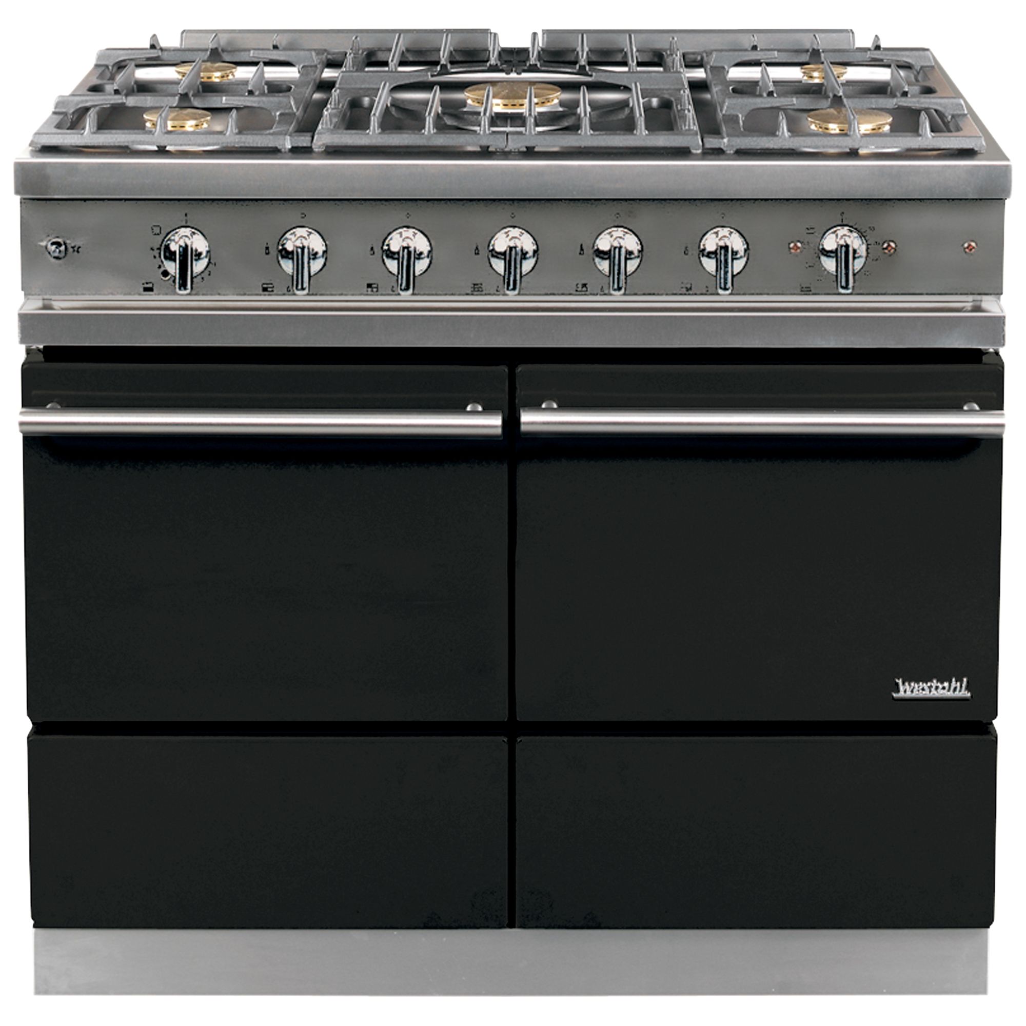 Westahl Cluny WG1052GE Dual Fuel Cooker, Black at John Lewis