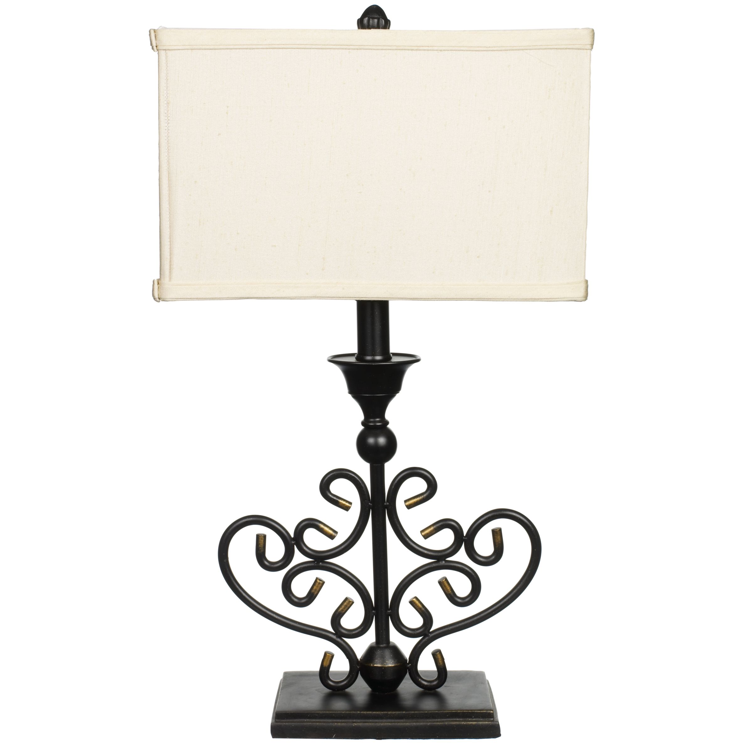 John Lewis Florentia Table Lamp, Dark