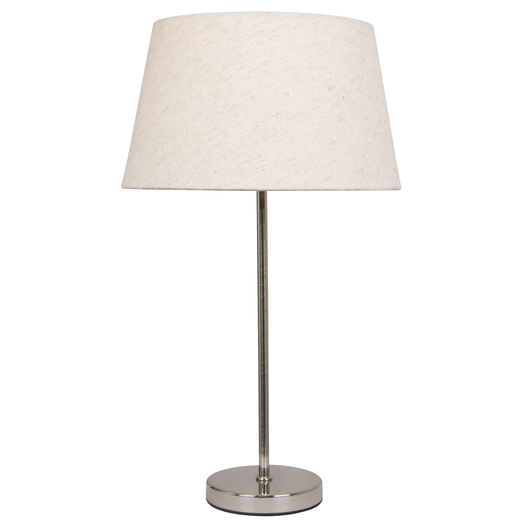 John Lewis Nicole Table Lamp, Linen