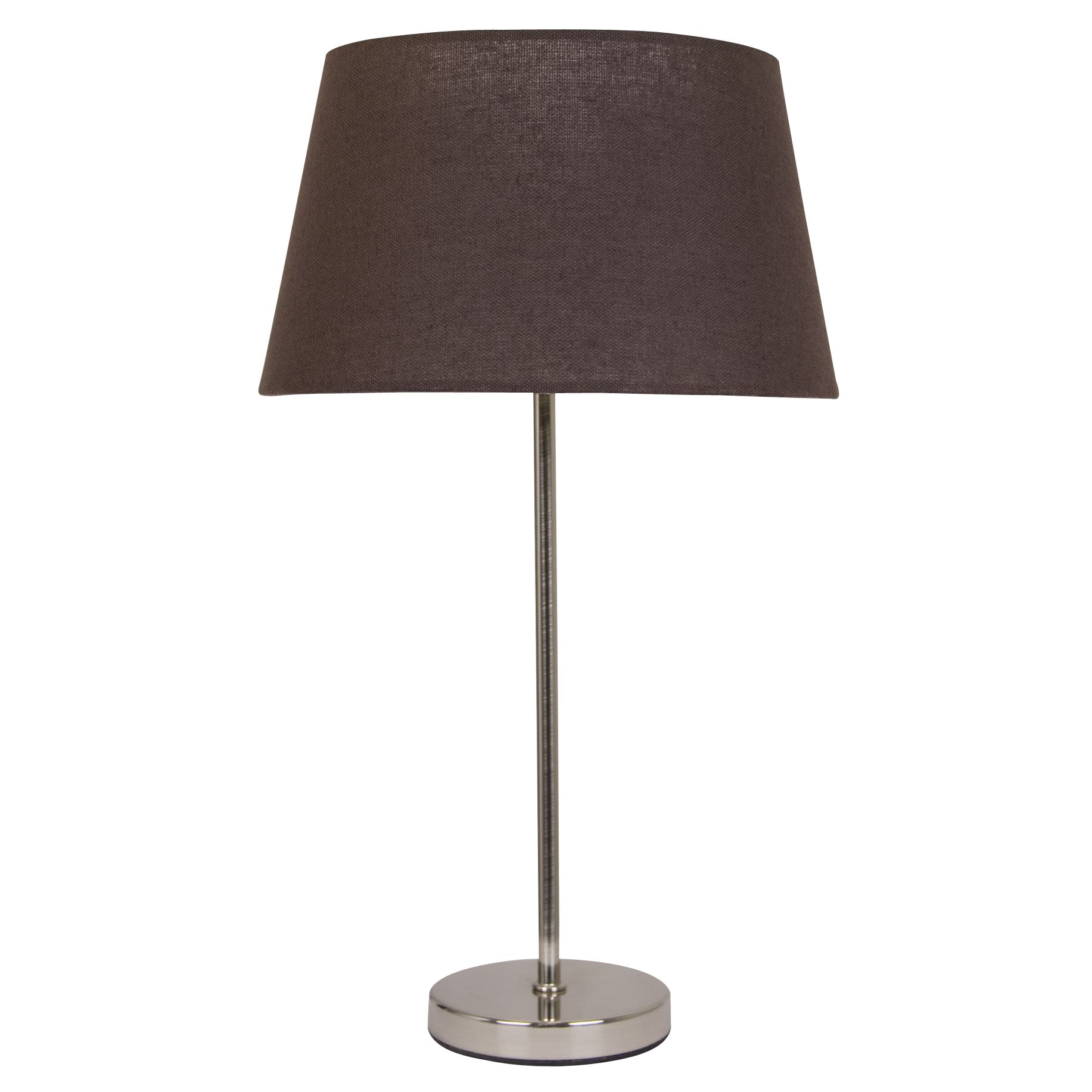 Nicole Table Lamp, Chocolate