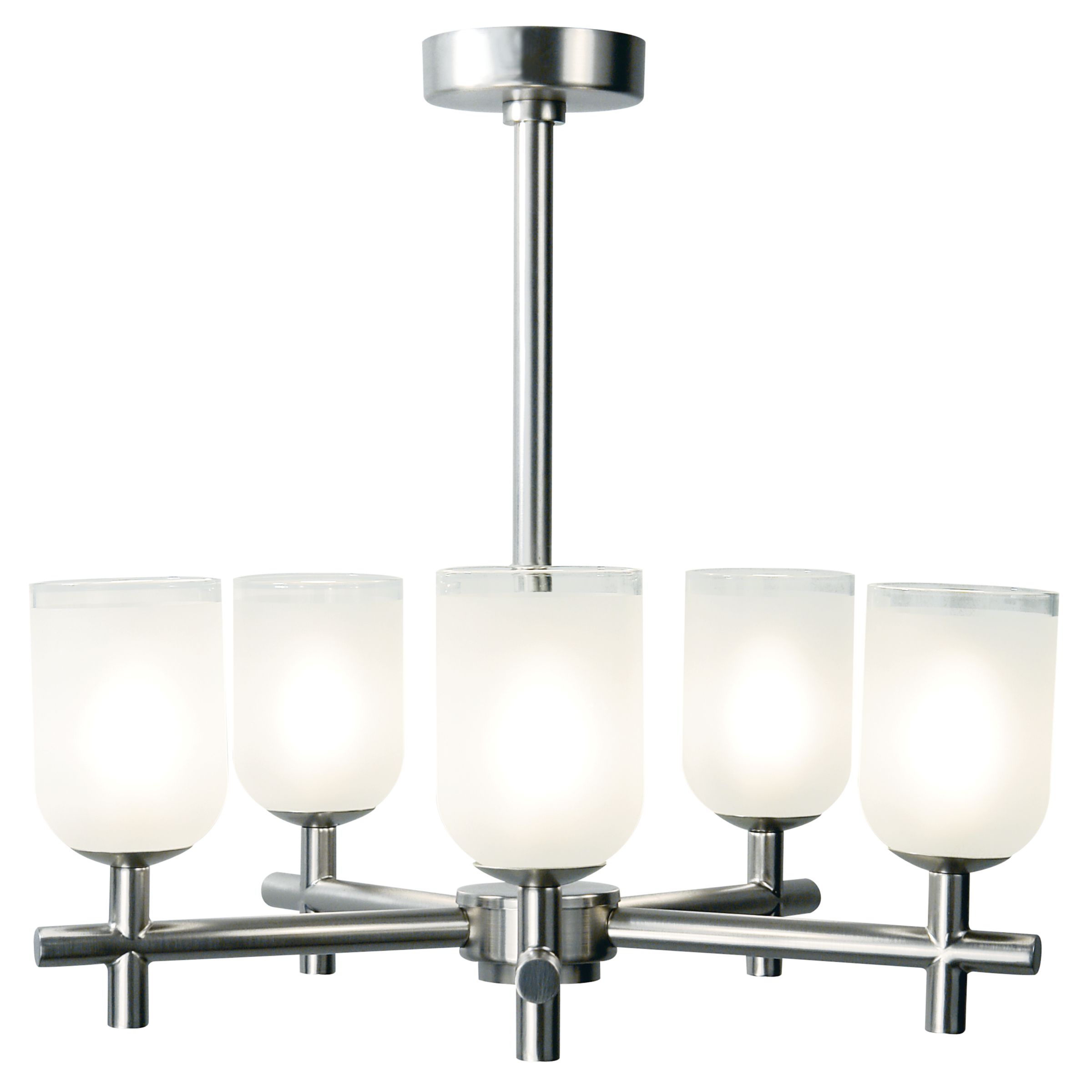 John Lewis Fraser Bathroom Ceiling Light, 5 Arm