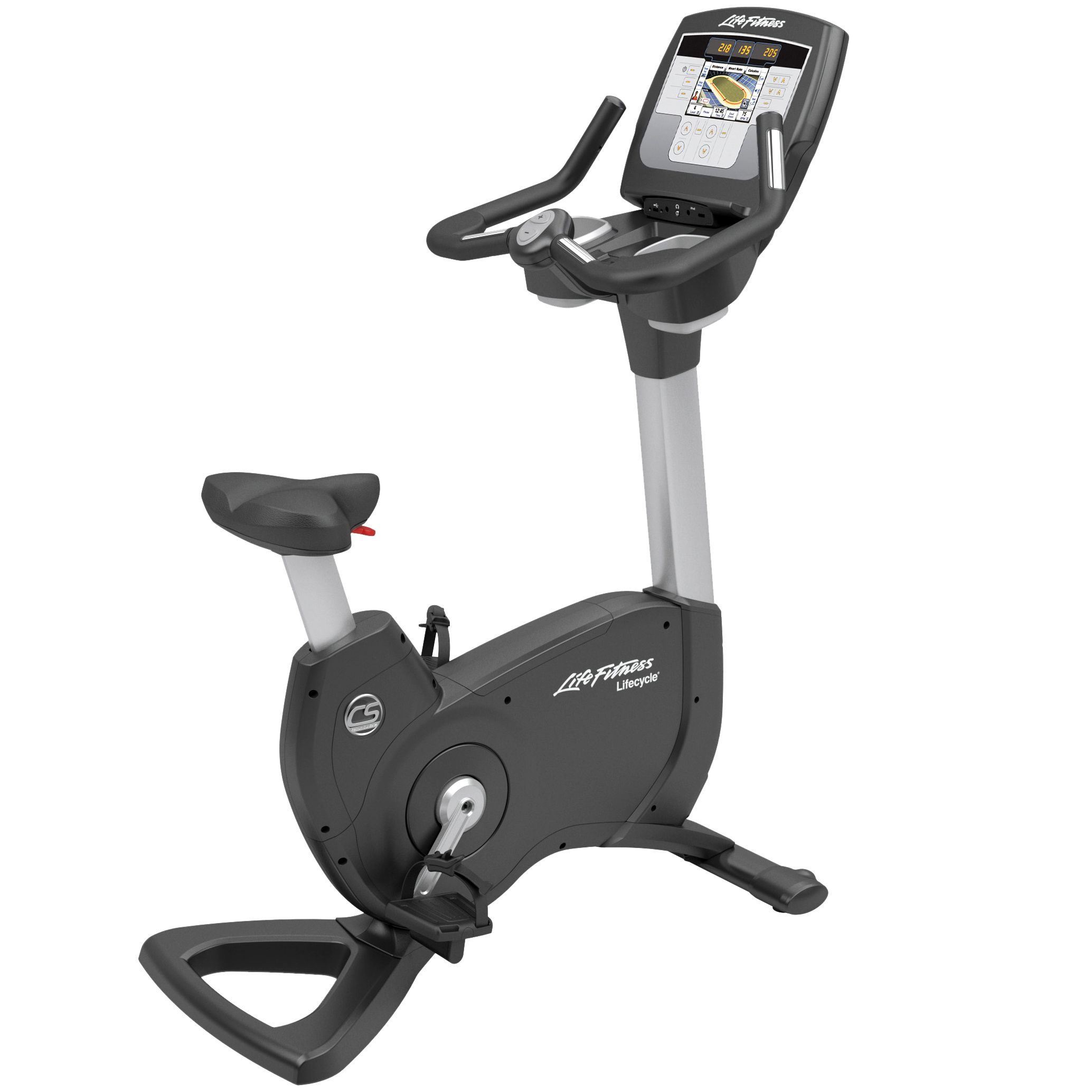 Life Fitness Platinum Club Series Lifecycle Inspire Upright Exercise Bike at John Lewis