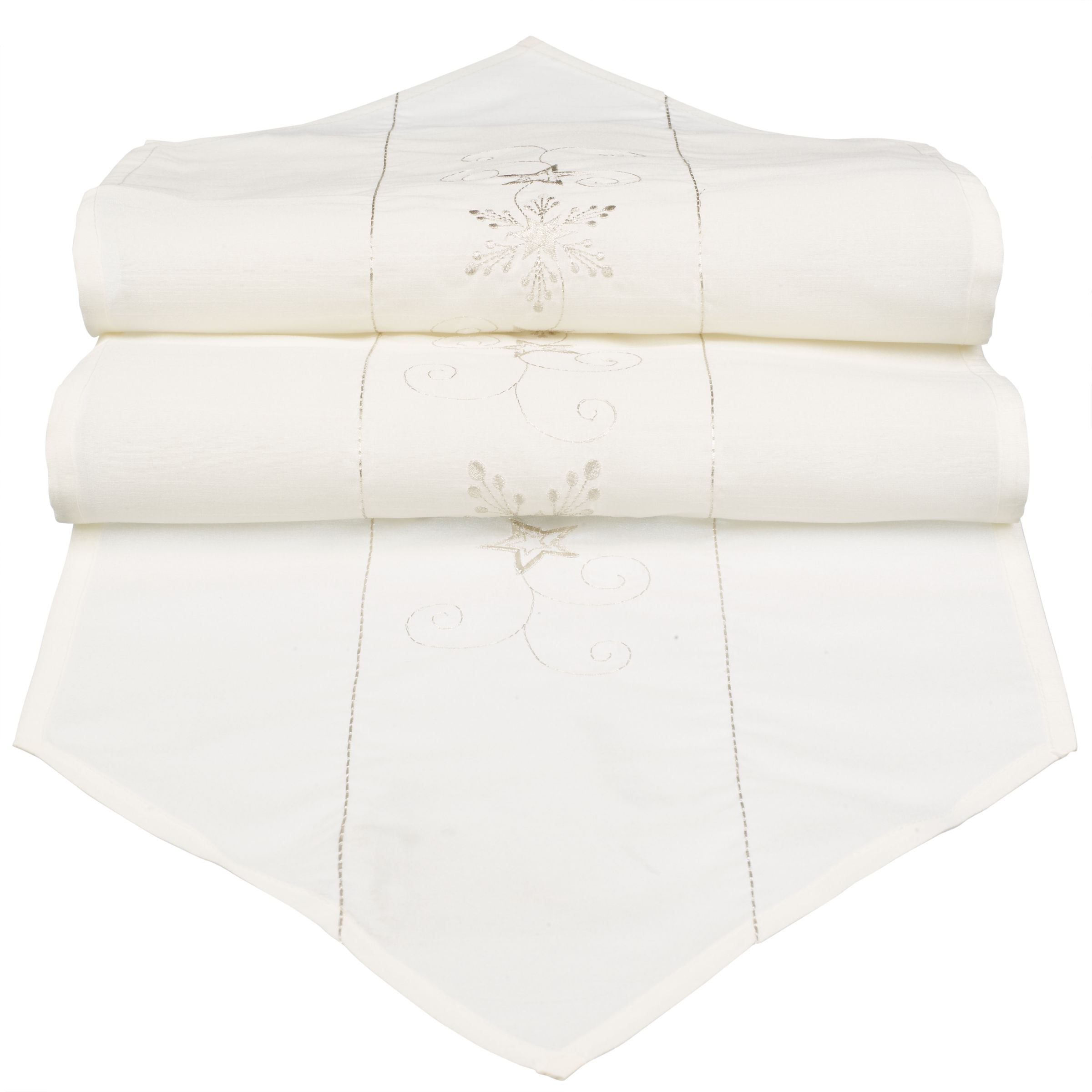John Lewis Star Bright Runner, Cream