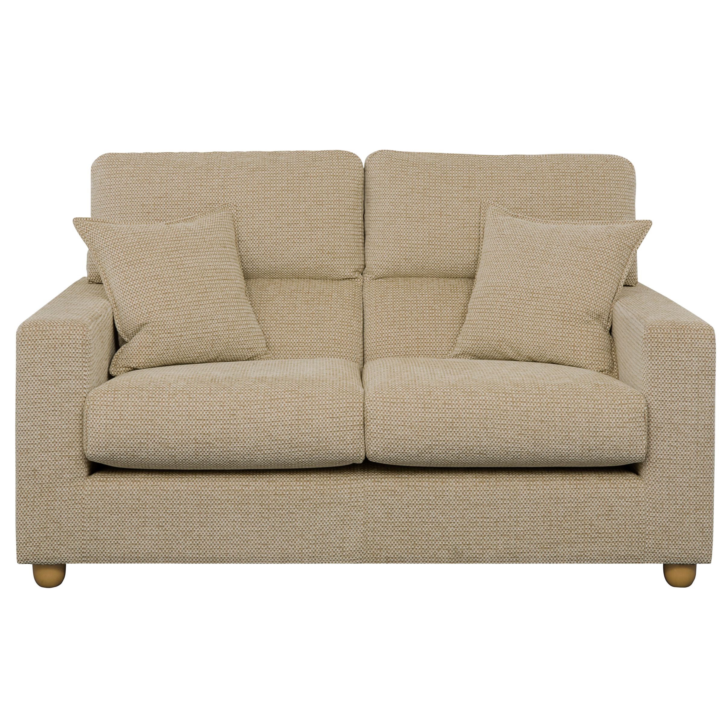 John Lewis Carla High Back Small Sofa, Buttermilk at JohnLewis