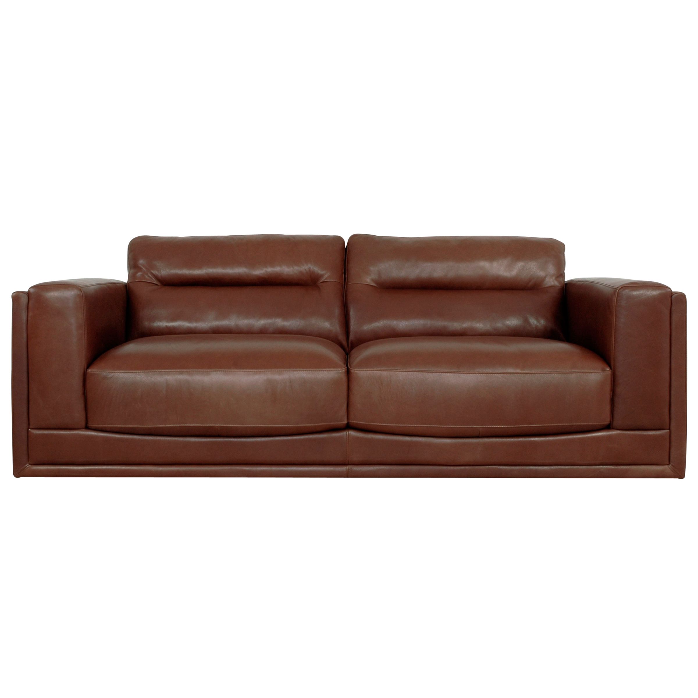 John Lewis Svend Grand Sofa, Dark Brown