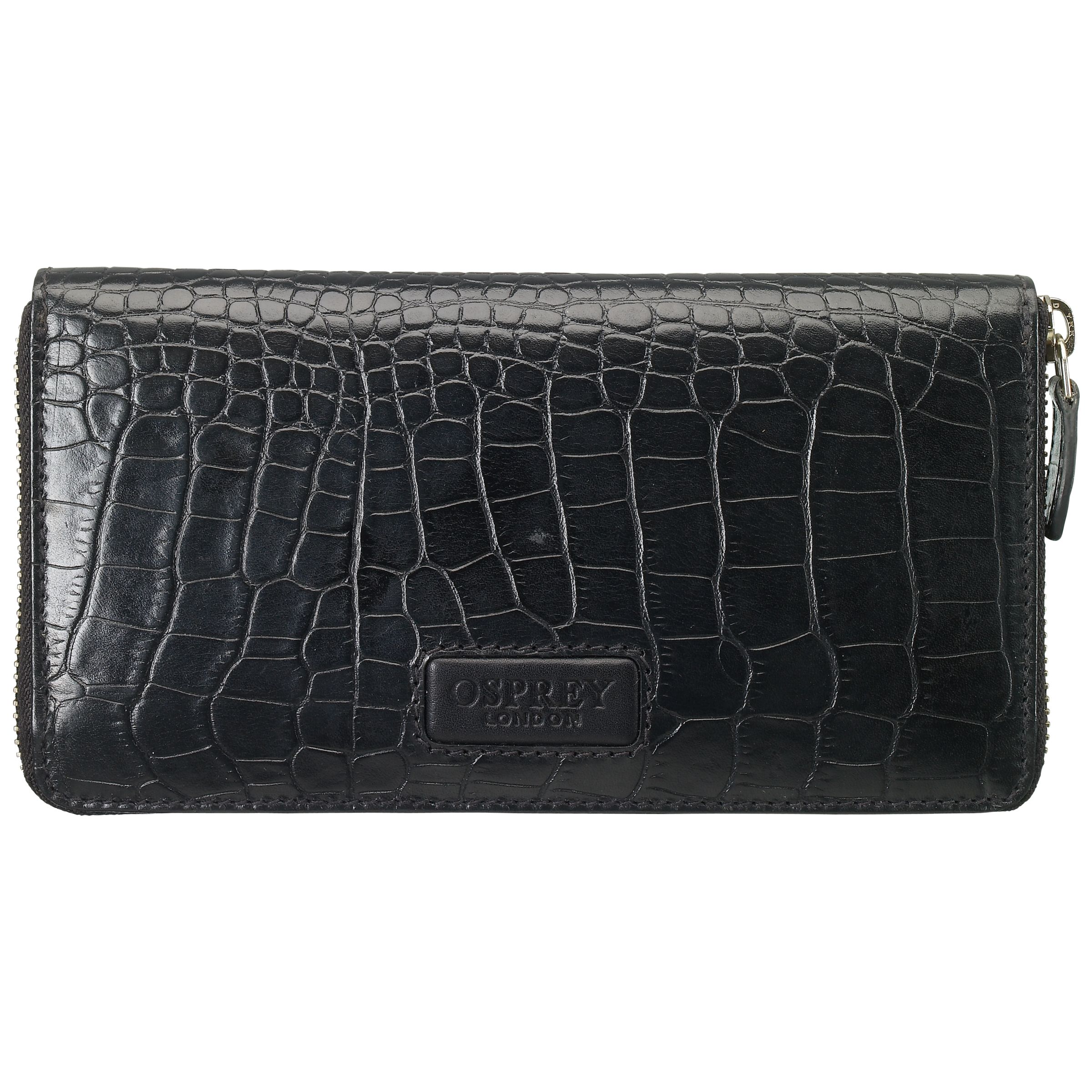 Osprey London The Large Gaumont Purse, Chocolate