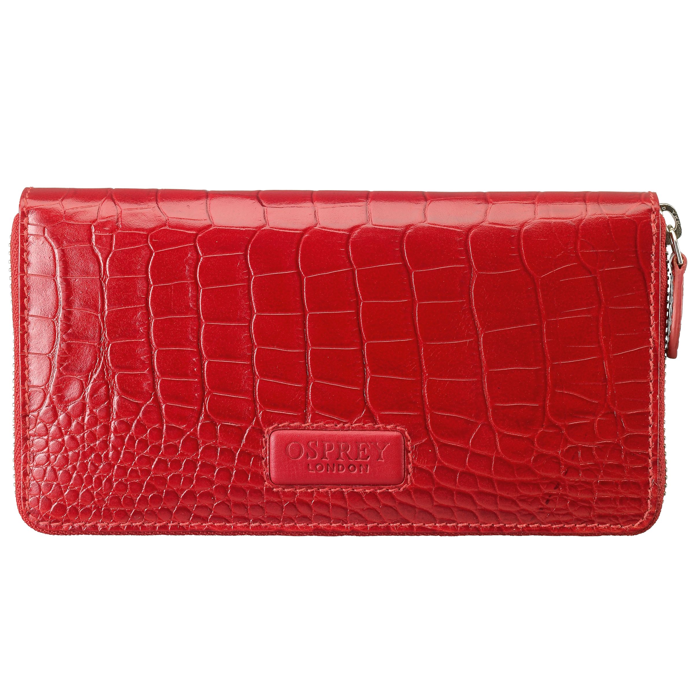 Osprey London The Large Gaumont Purse, Scarlet