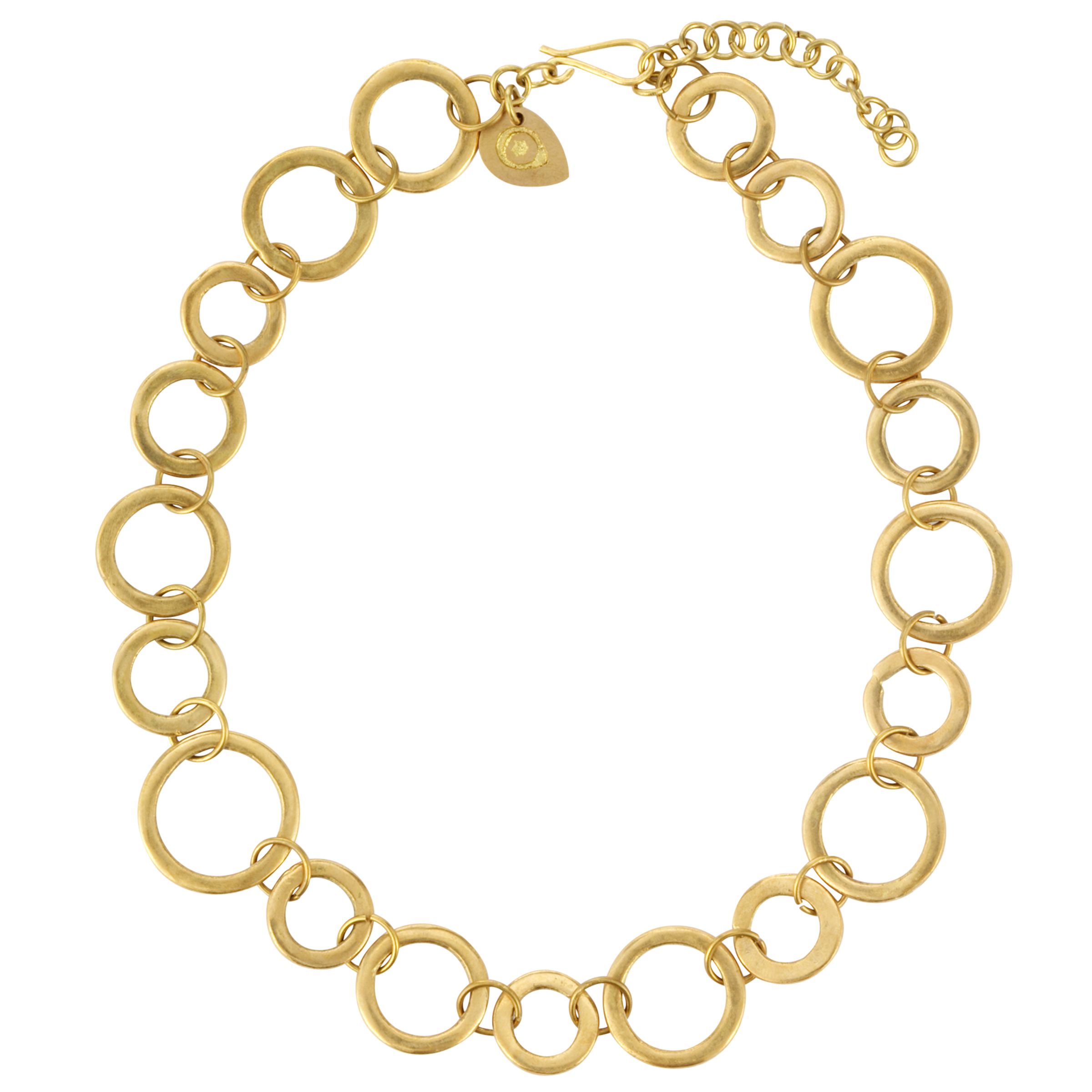 Made Multi Size Ring Necklace