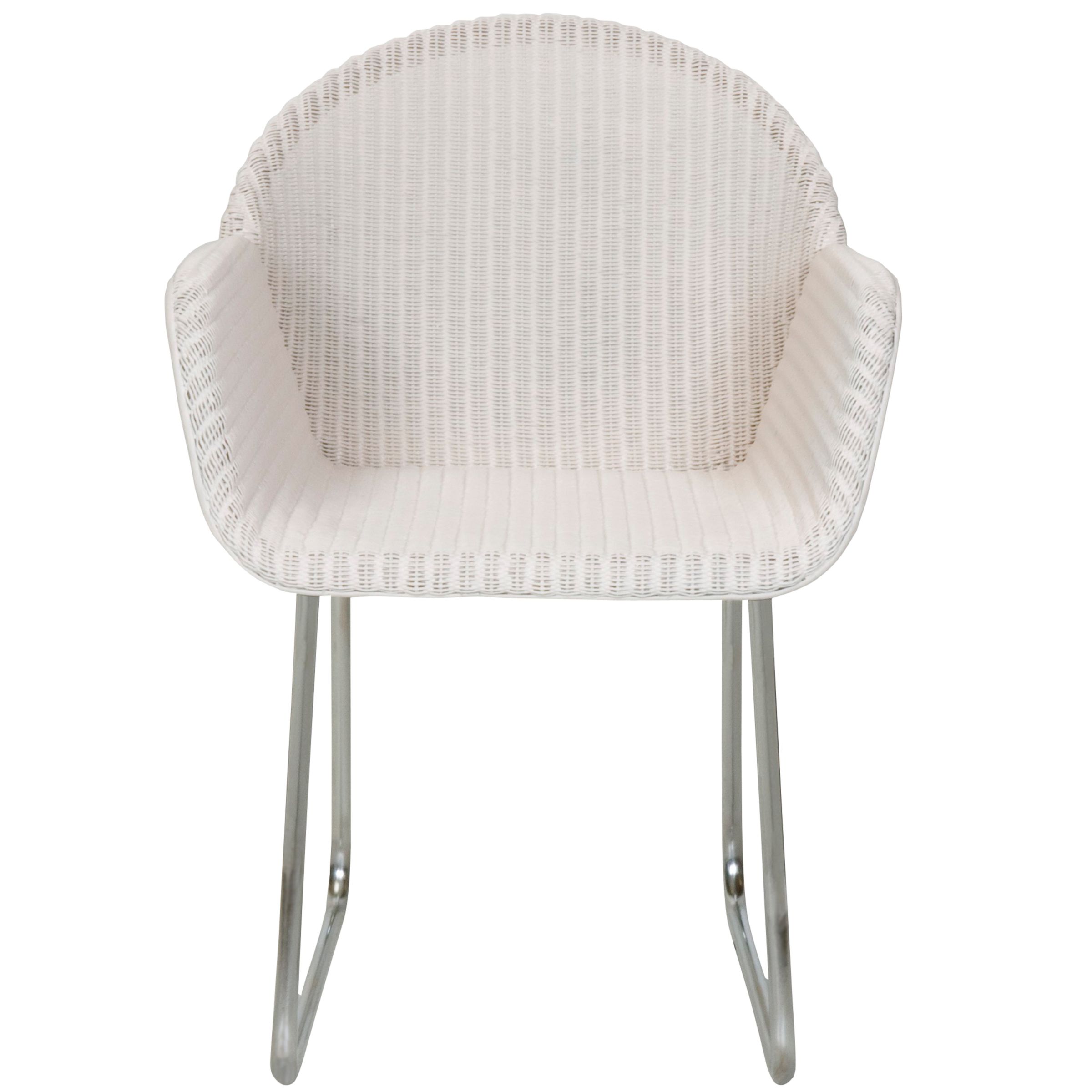 John Lewis Golf Cane Dining Chair, Cream