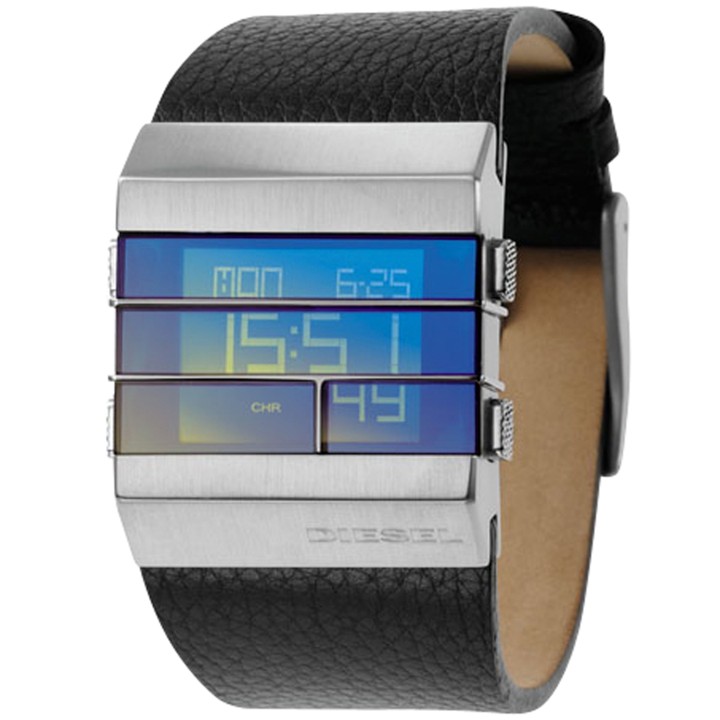 DZ7117 Digital Mens Watch, Black