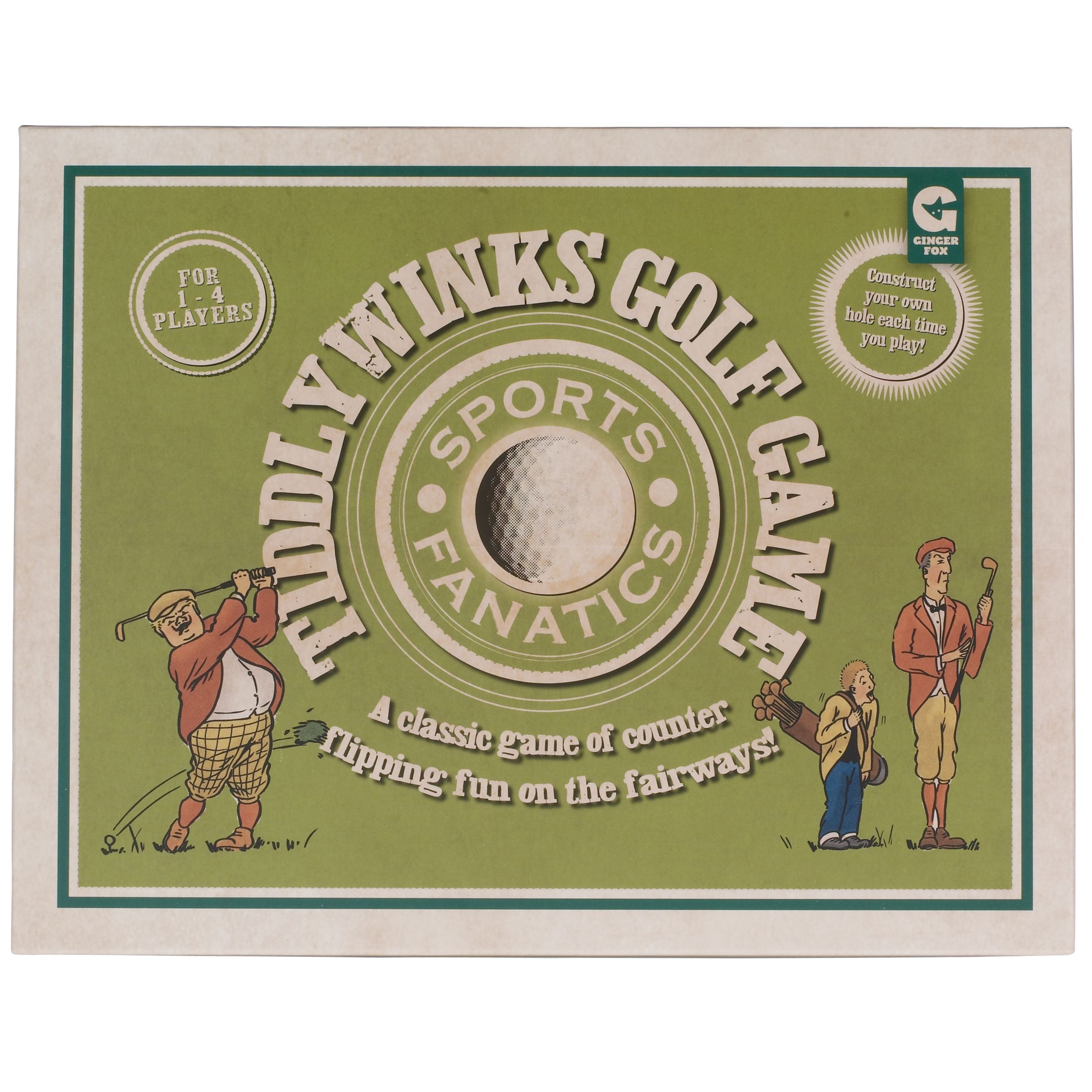  Ginger Fox Golf Tiddlywinks Game £8 Special Purchase Price for a Limited Time from John Lewis