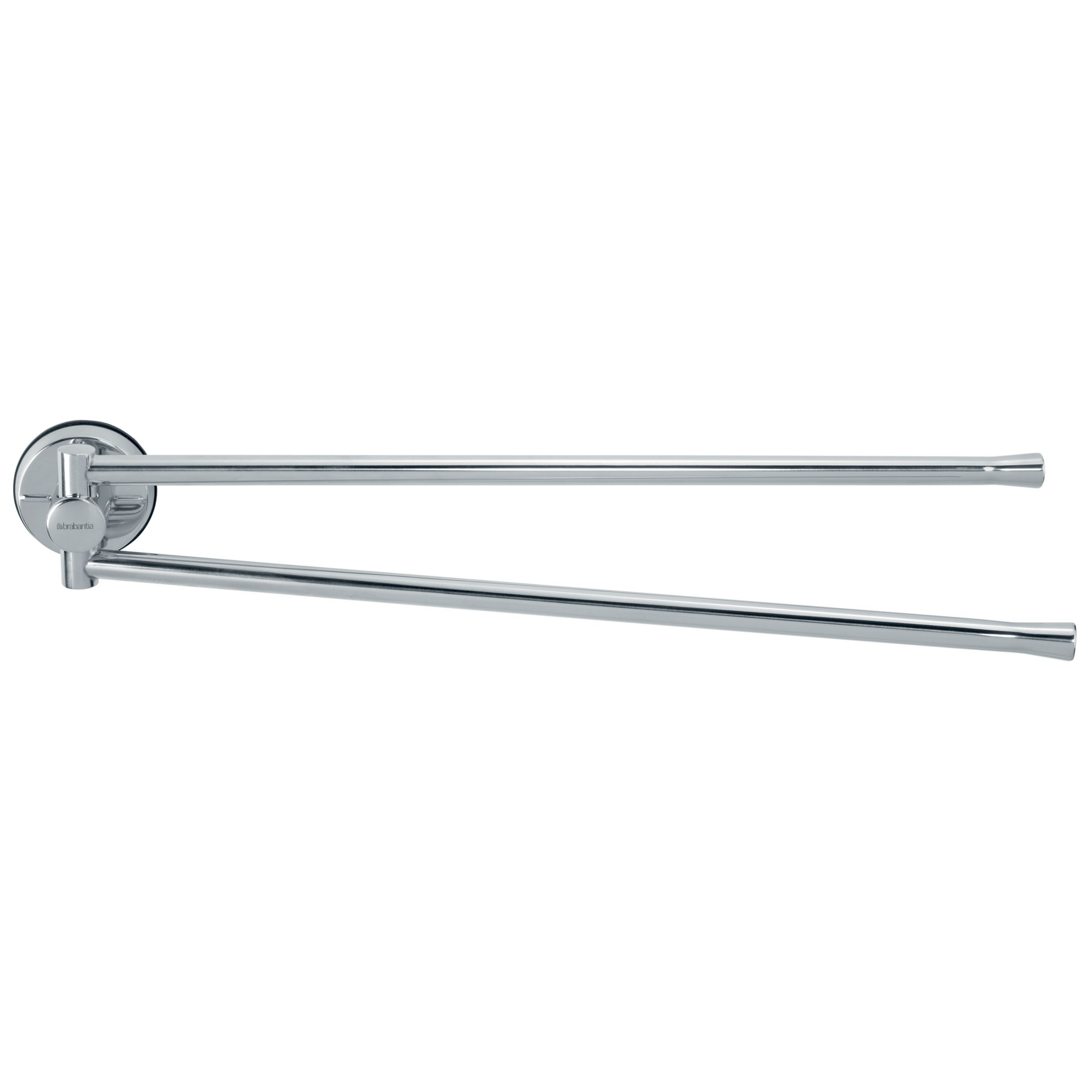 Brabantia Swivel Towel Arms, Brilliant Steel