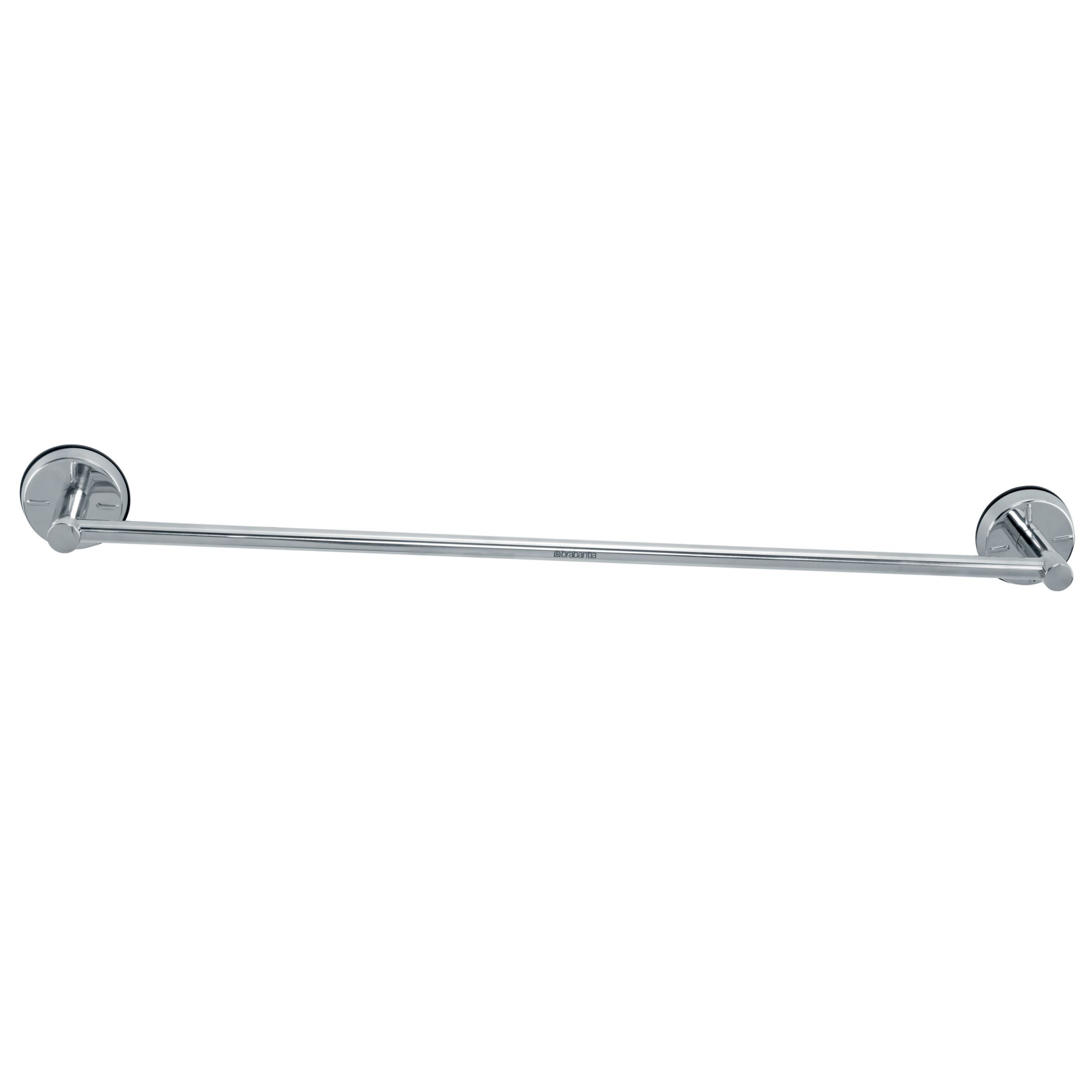 Brabantia Single Towel Bar, Brilliant Steel