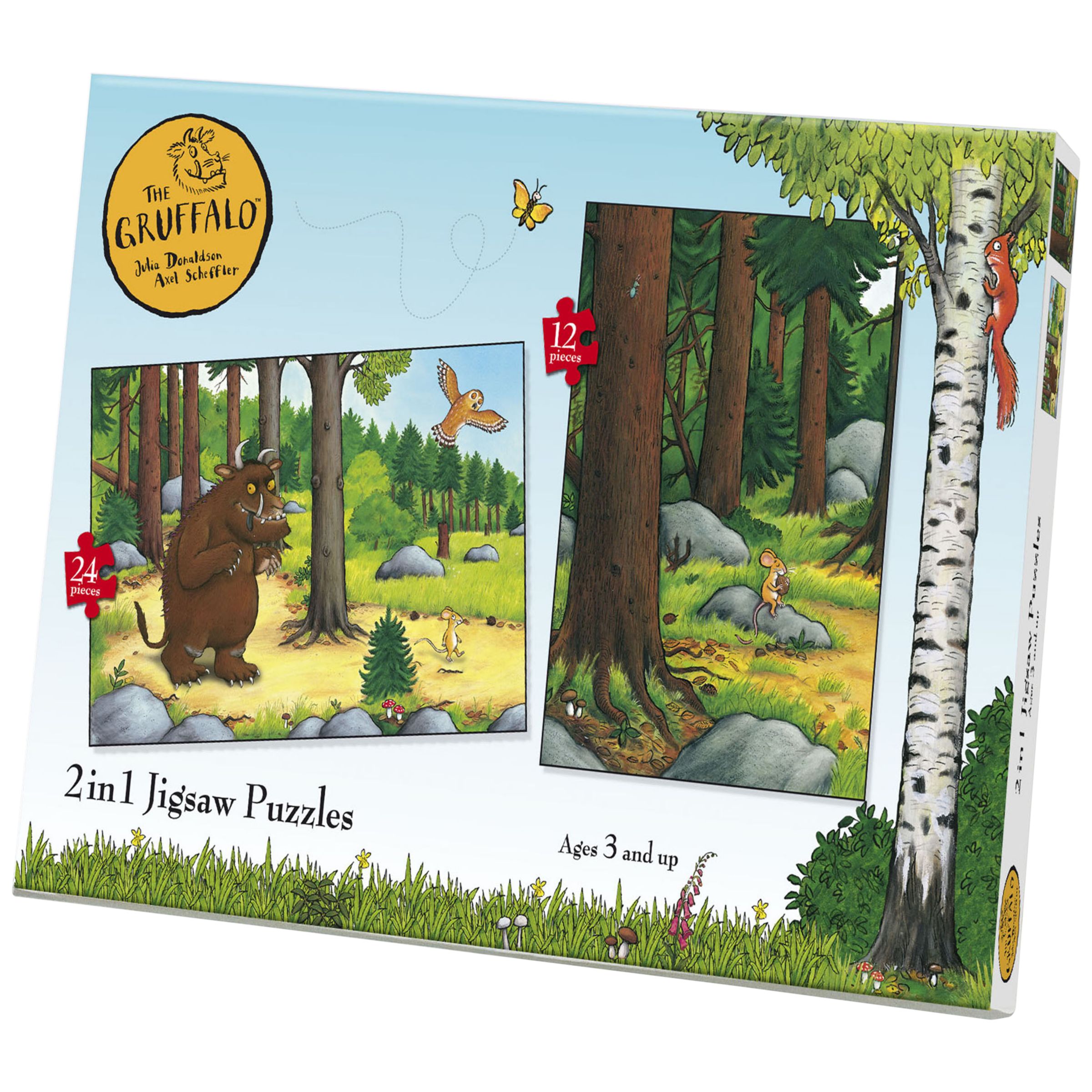 2 in 1 Gruffalo Puzzle, 24 Pieces
