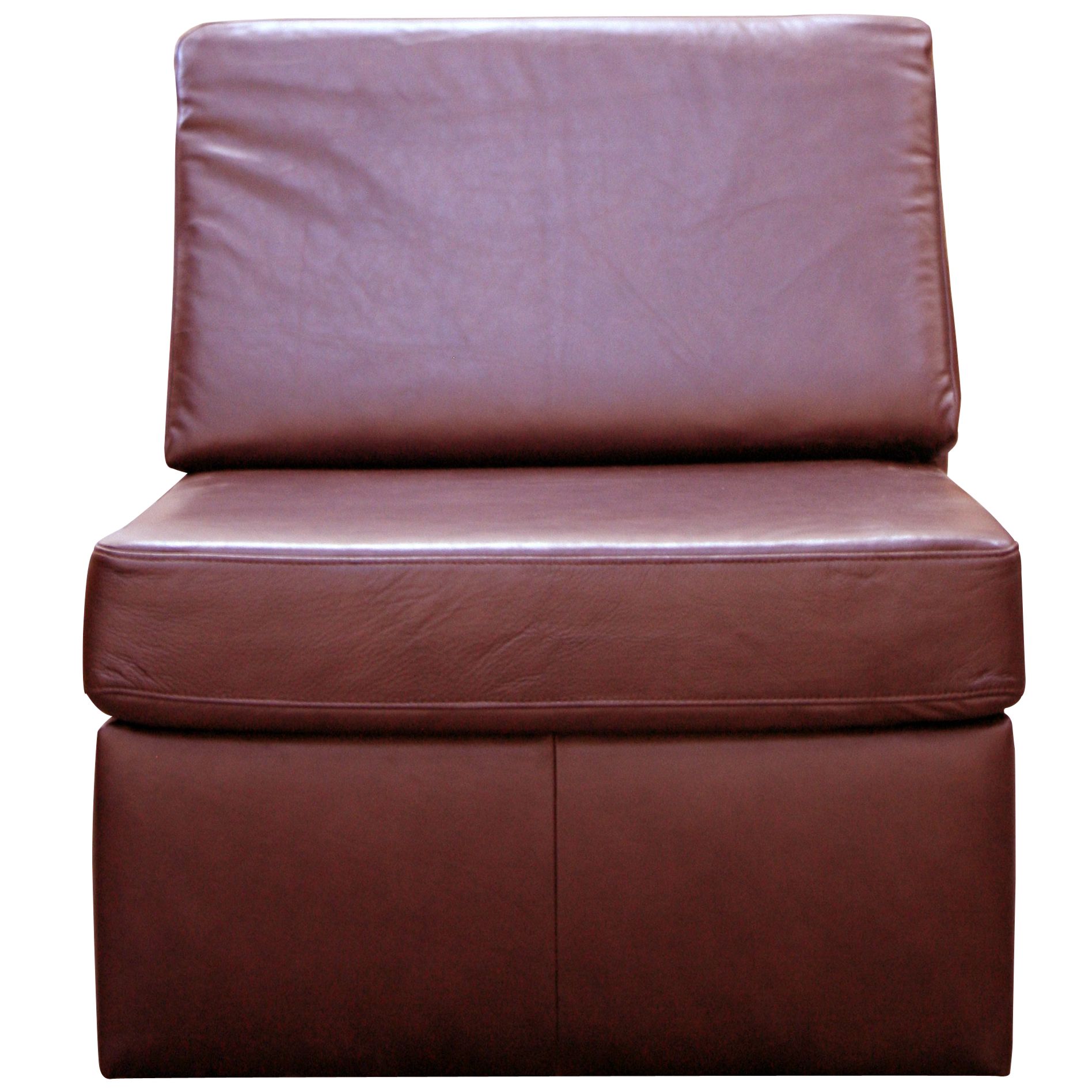 John Lewis Barney Chair Bed, Chestnut Hide at John Lewis