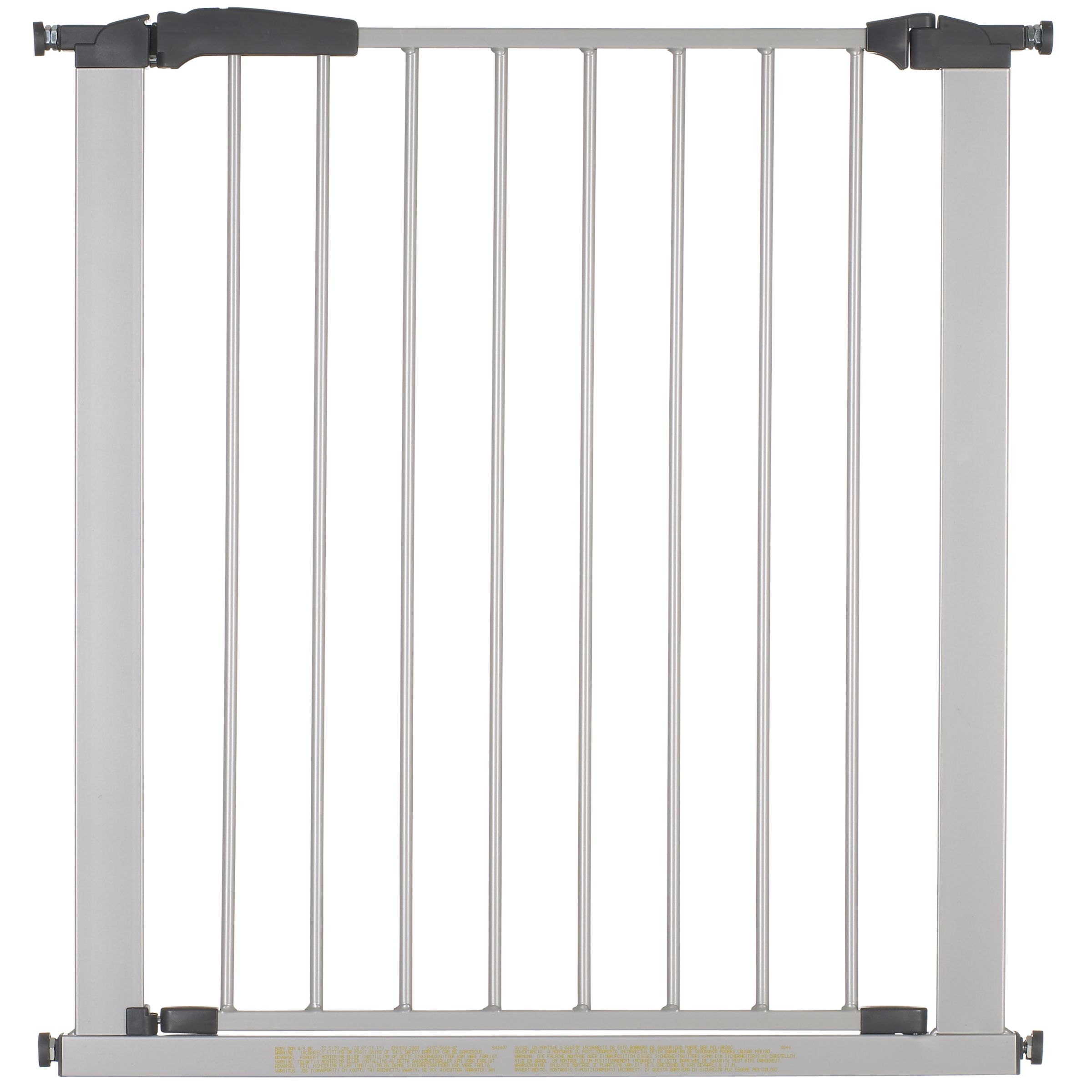 Baby Dan Swing Shut Safety Gate, Silver
