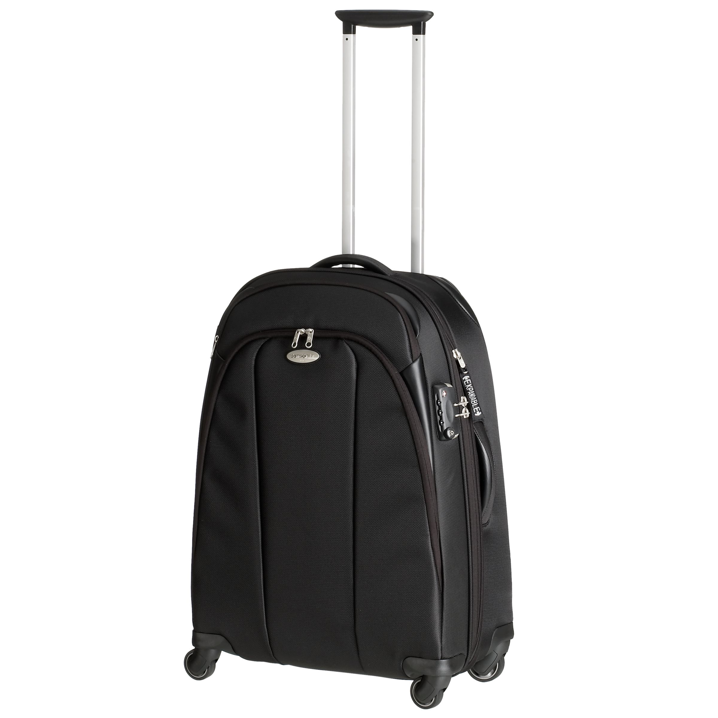 Samsonite Xion 2 Spinner Trolley Cases, Black at John Lewis