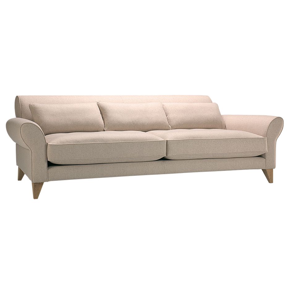 Content by Conran Ellipse Grand Sofa, Cream at John Lewis