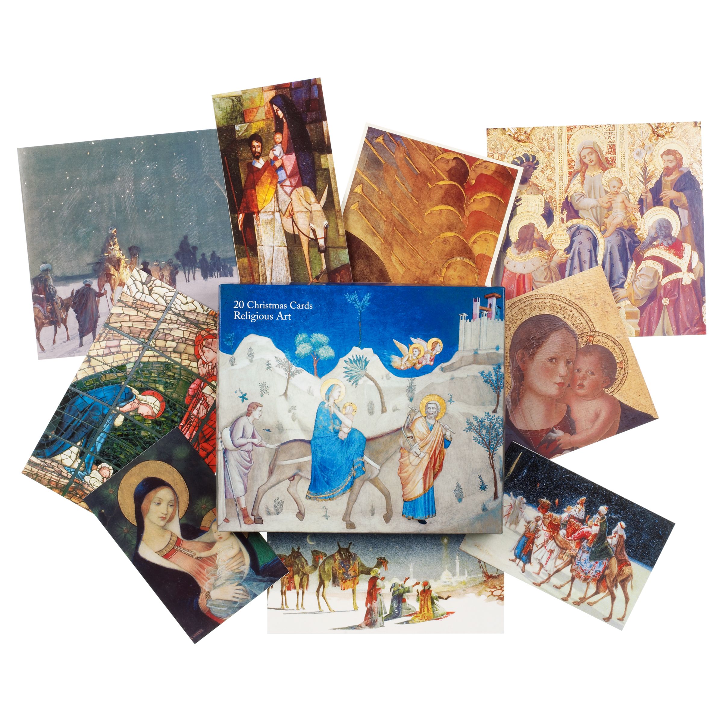 Religious Art Selection Christmas Cards, Box of 20