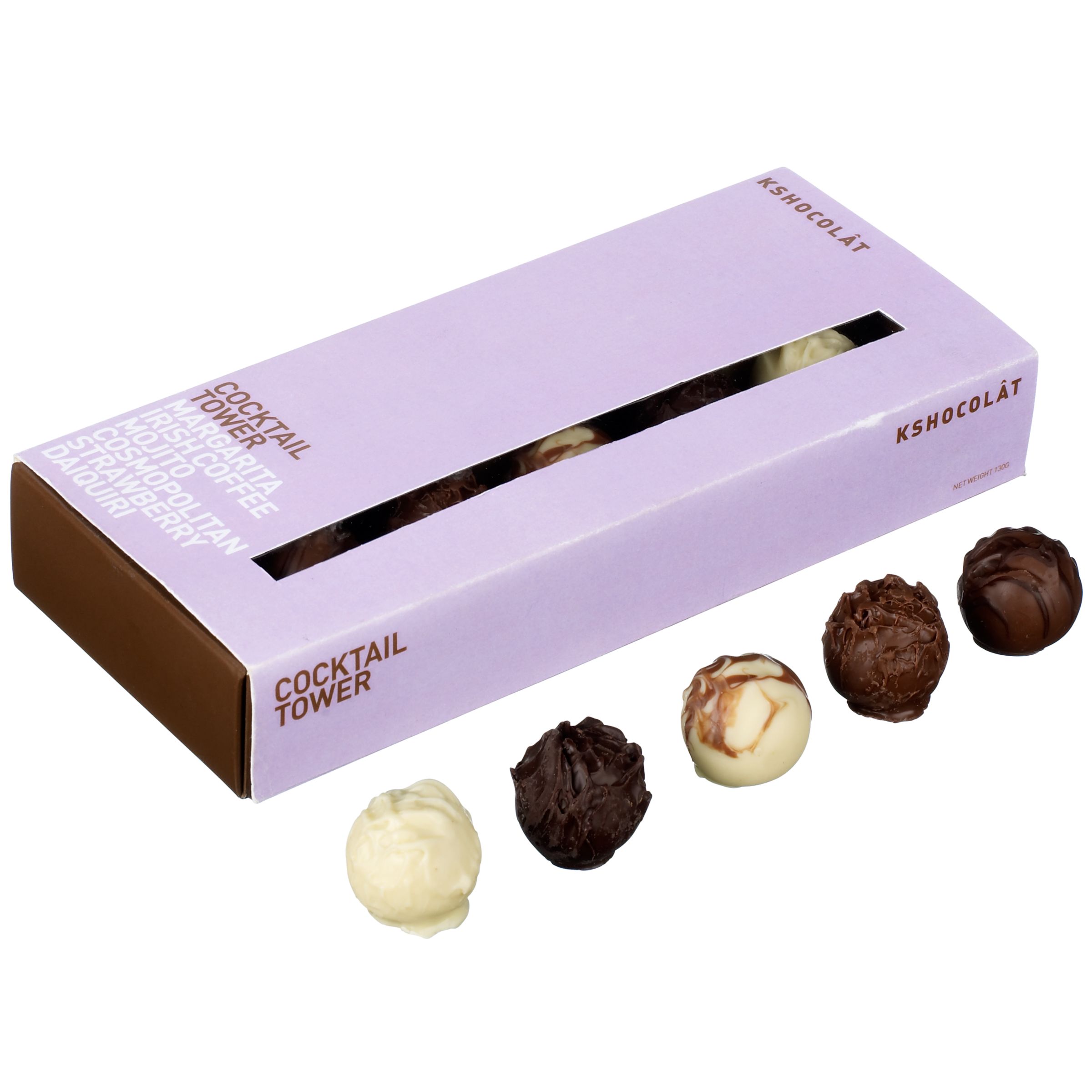 KSHOCOL�T - Cocktail Chocolate Tower 130g