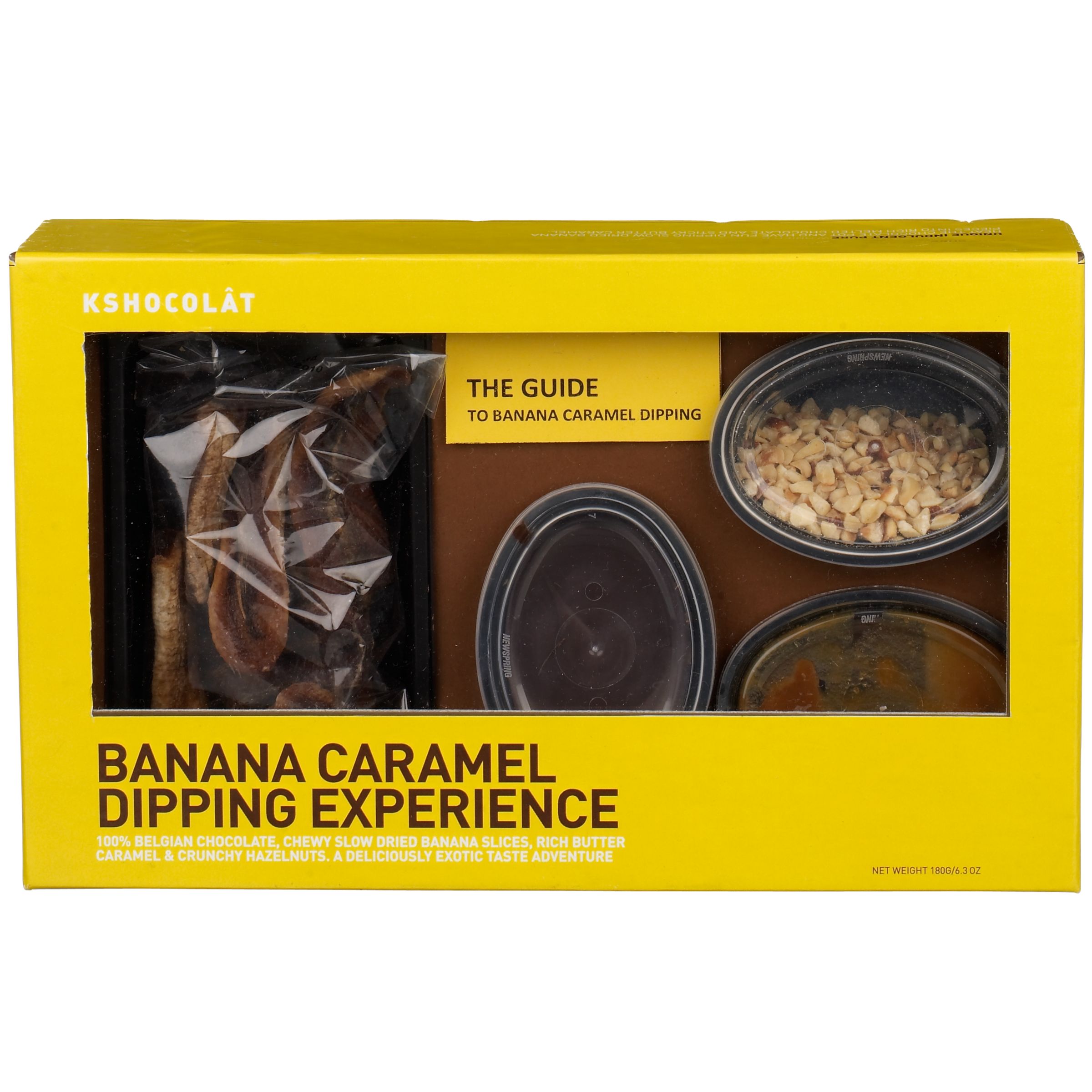 KSHOCOL�T - Banana Dipping Kit 150g
