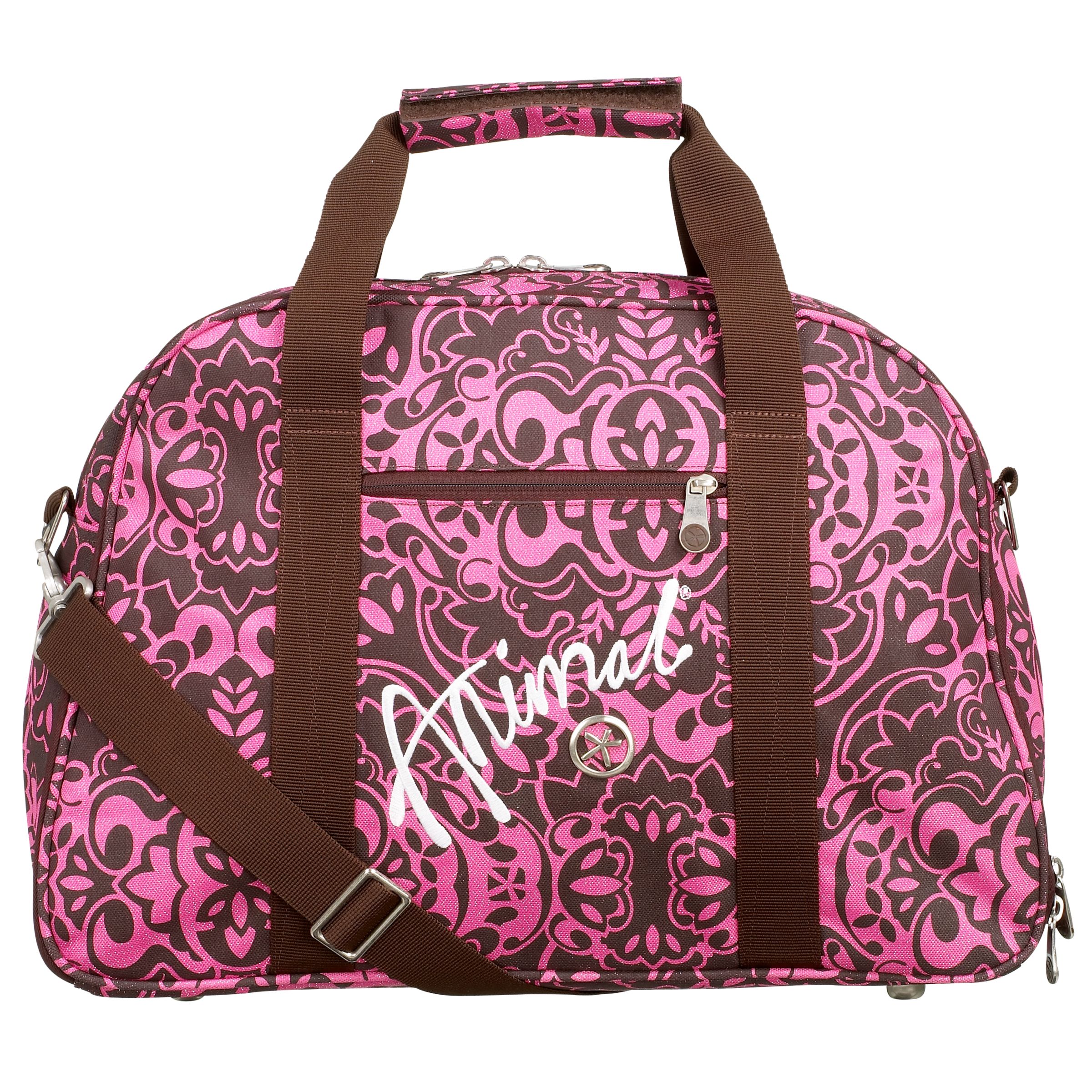 Animal Esk Overnight Holdall Pink
