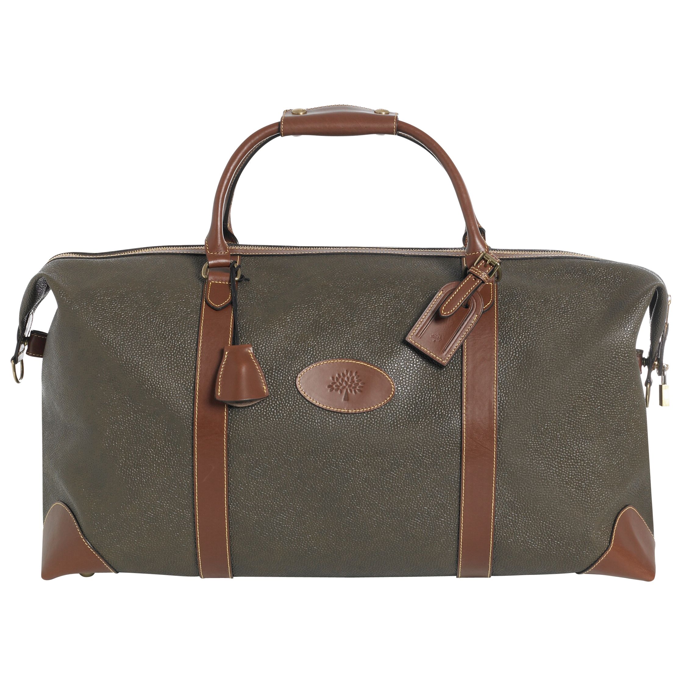 Mulberry Racing Clipper Leather Holdall