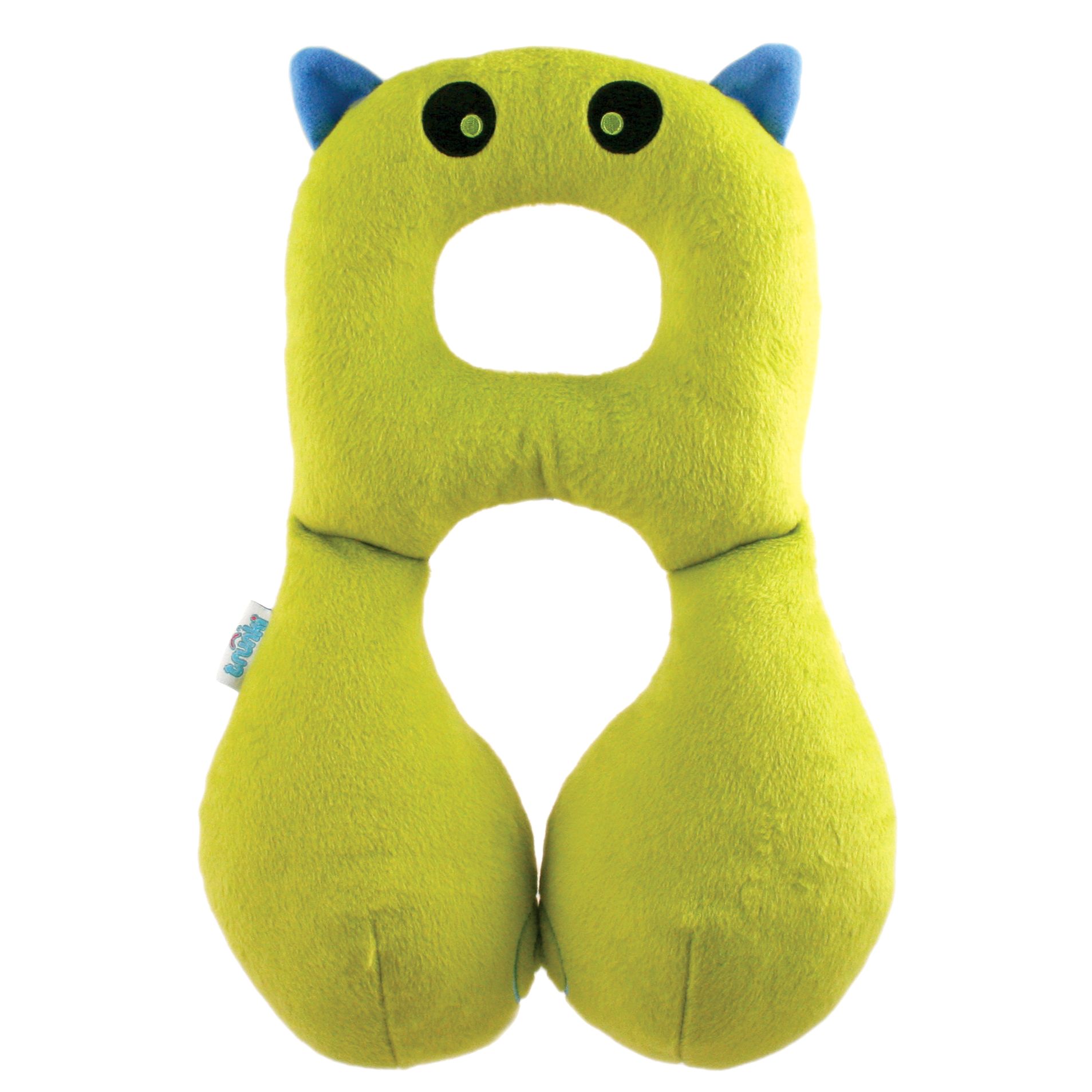 Trunki Yondi Head Hugger Neck Pillow, Green, Large, 8+ Years