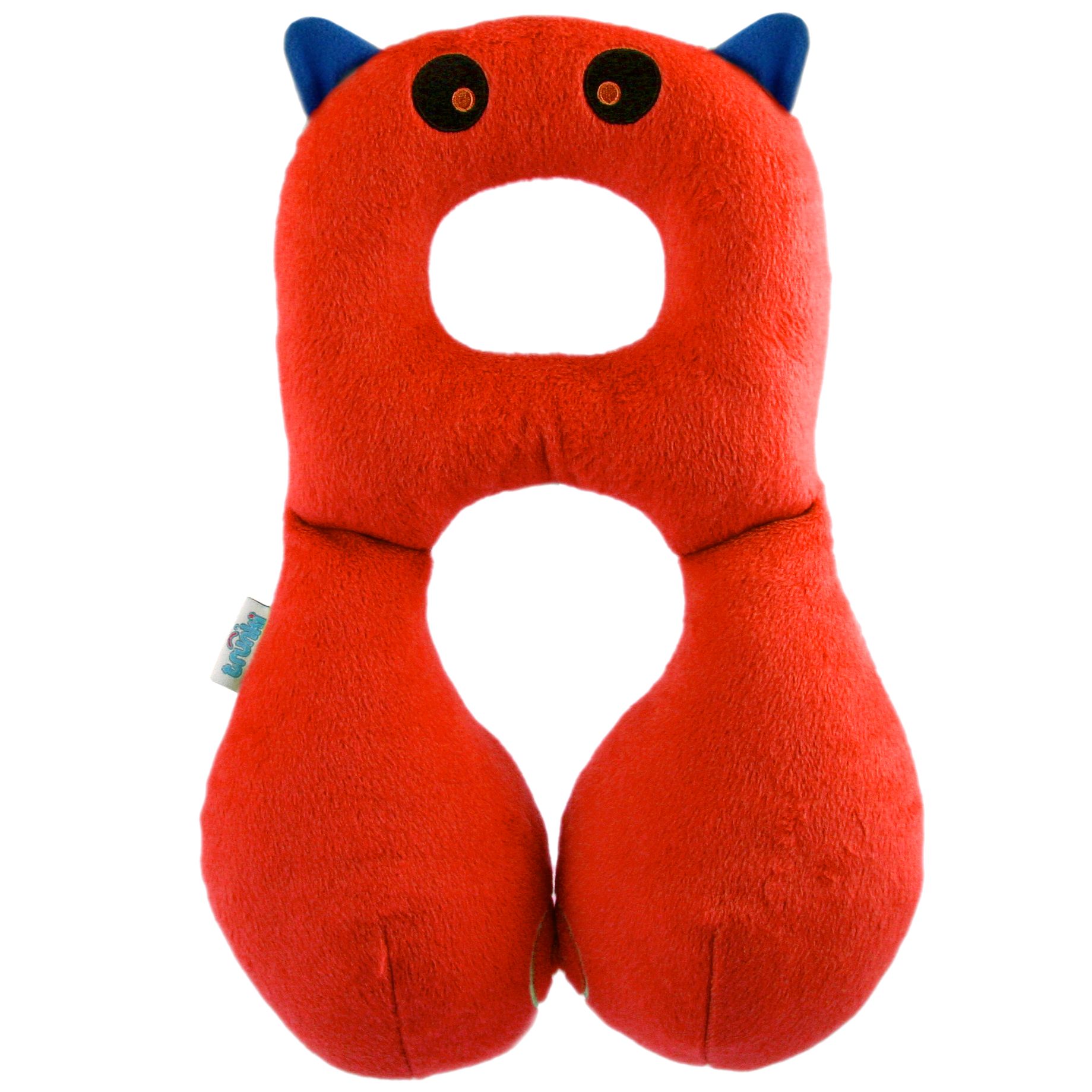 Trunki Yondi Head Hugger Neck Pillow, Red, Large, 8+ Years