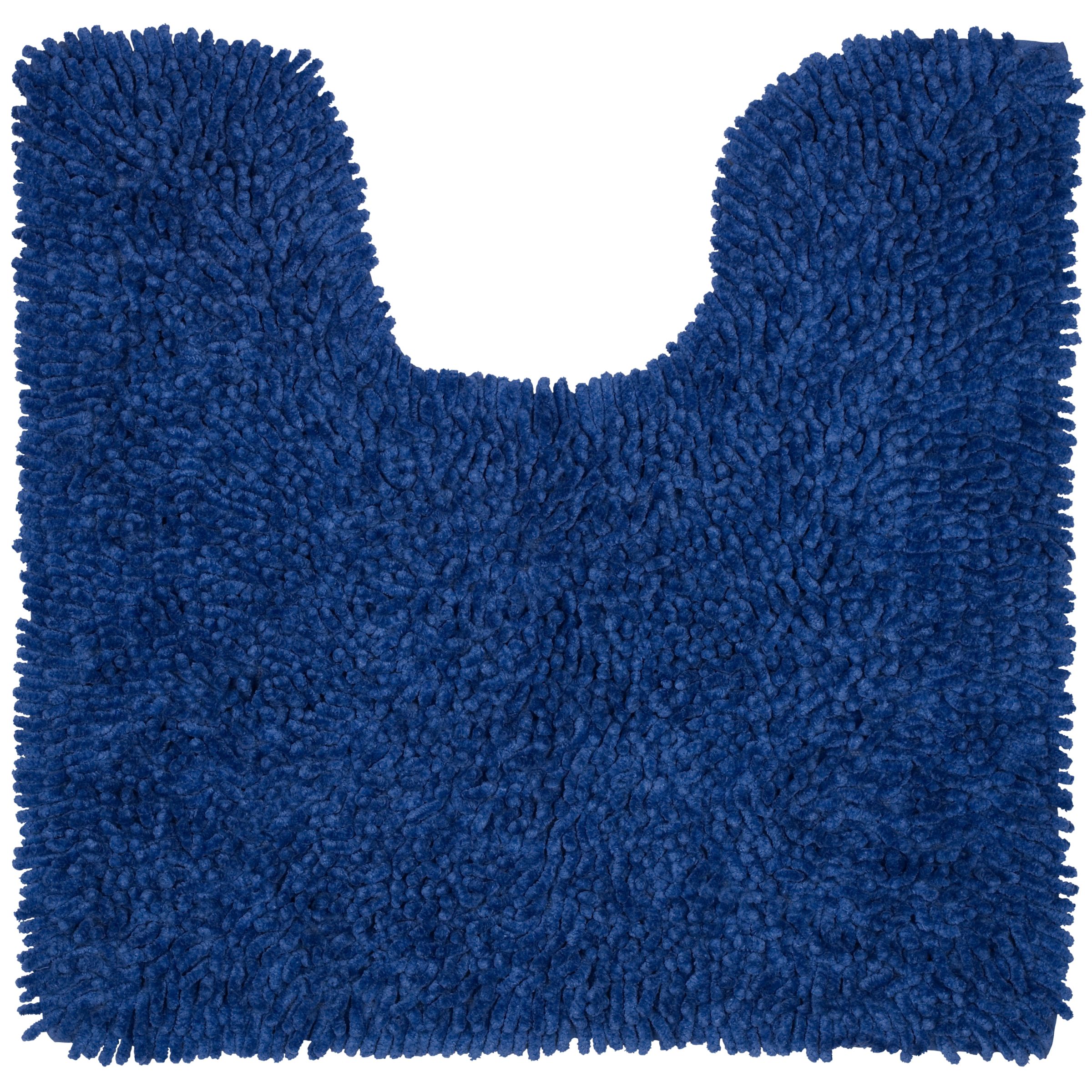 John Lewis Bamboo Chenille Pedestal Mat Royal