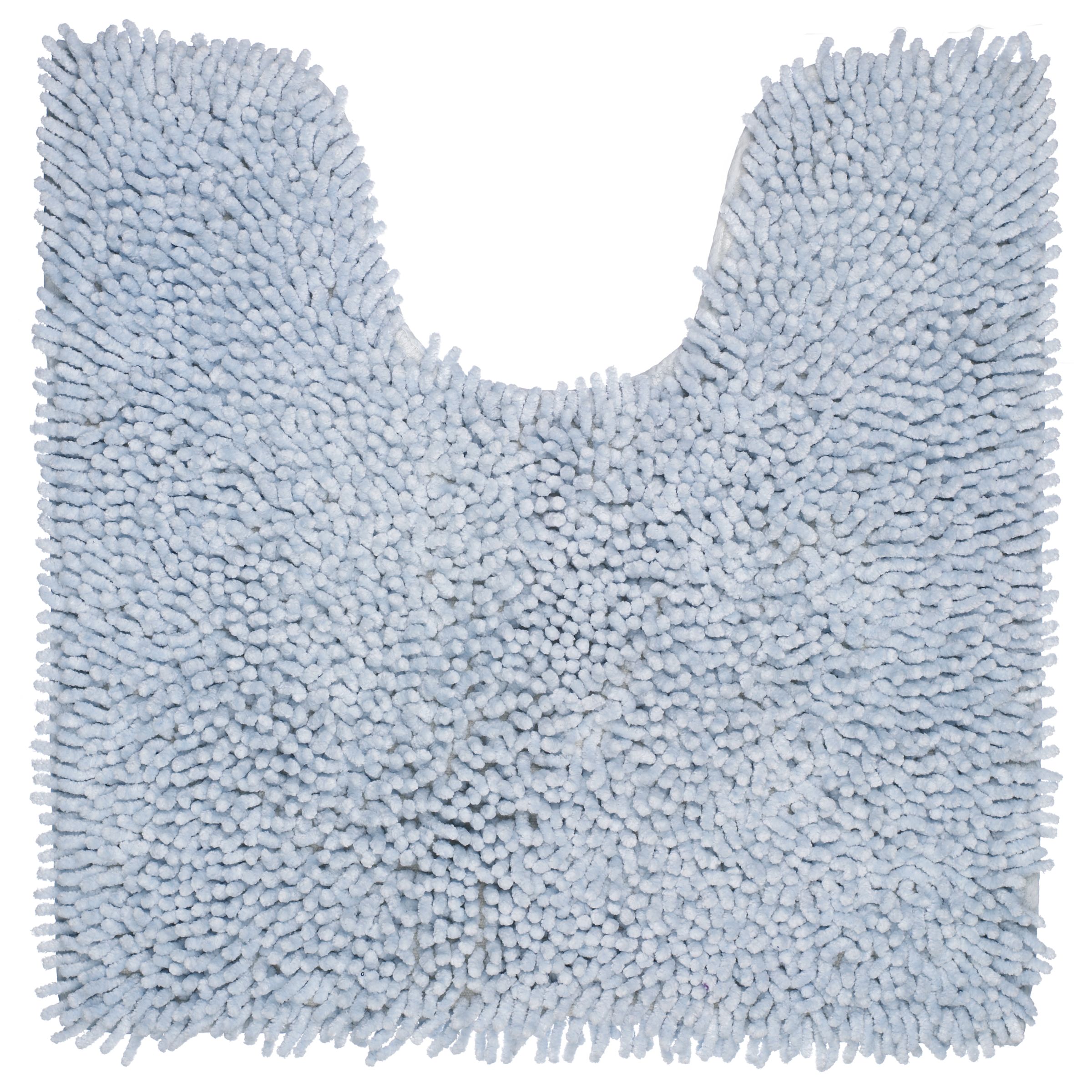 John Lewis Bamboo Chenille Pedestal Mat Duck Egg