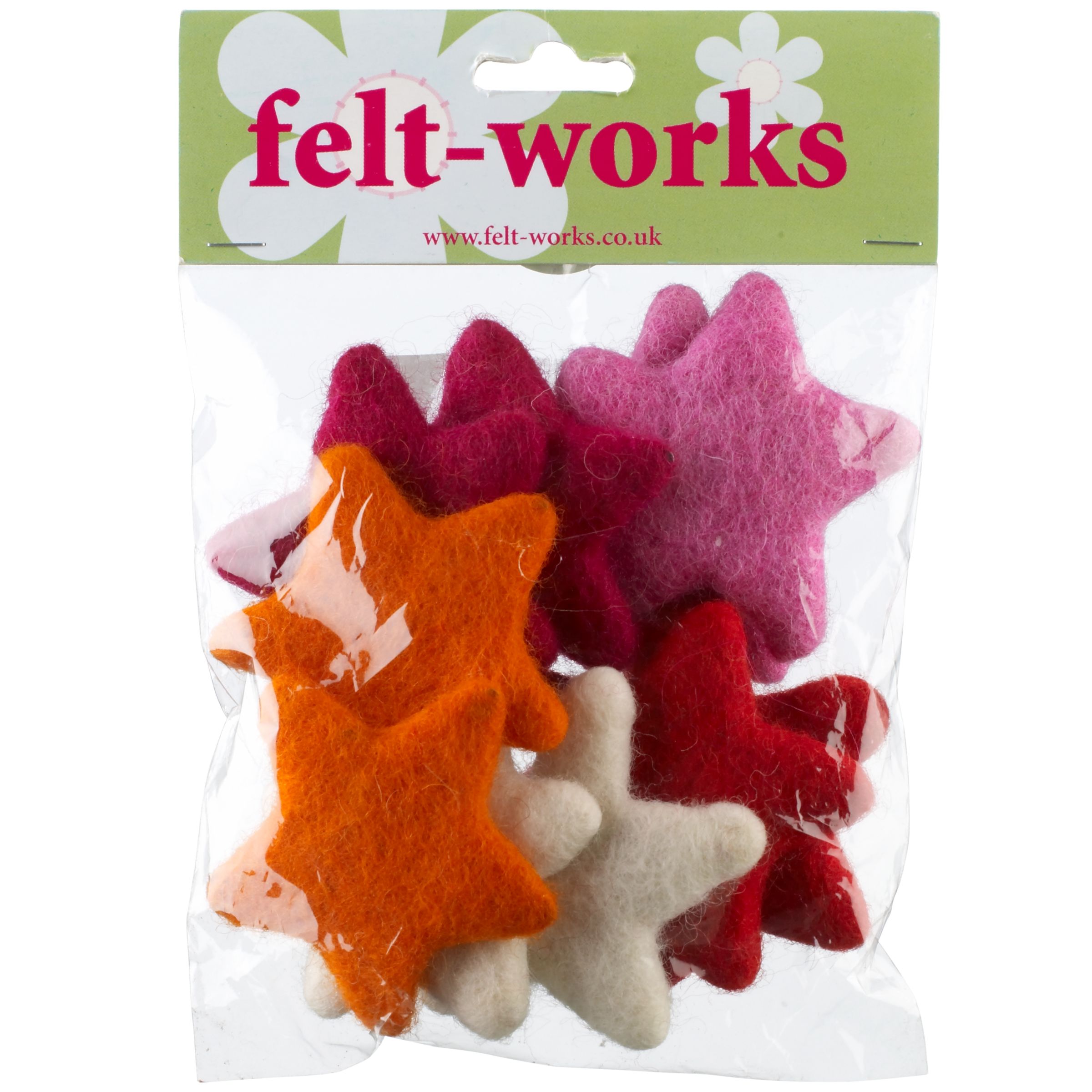 Feltworks Fairtrade Stars in a Bag